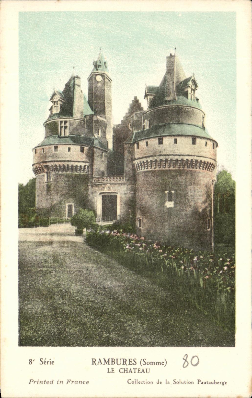 CPA Rambures the Castle