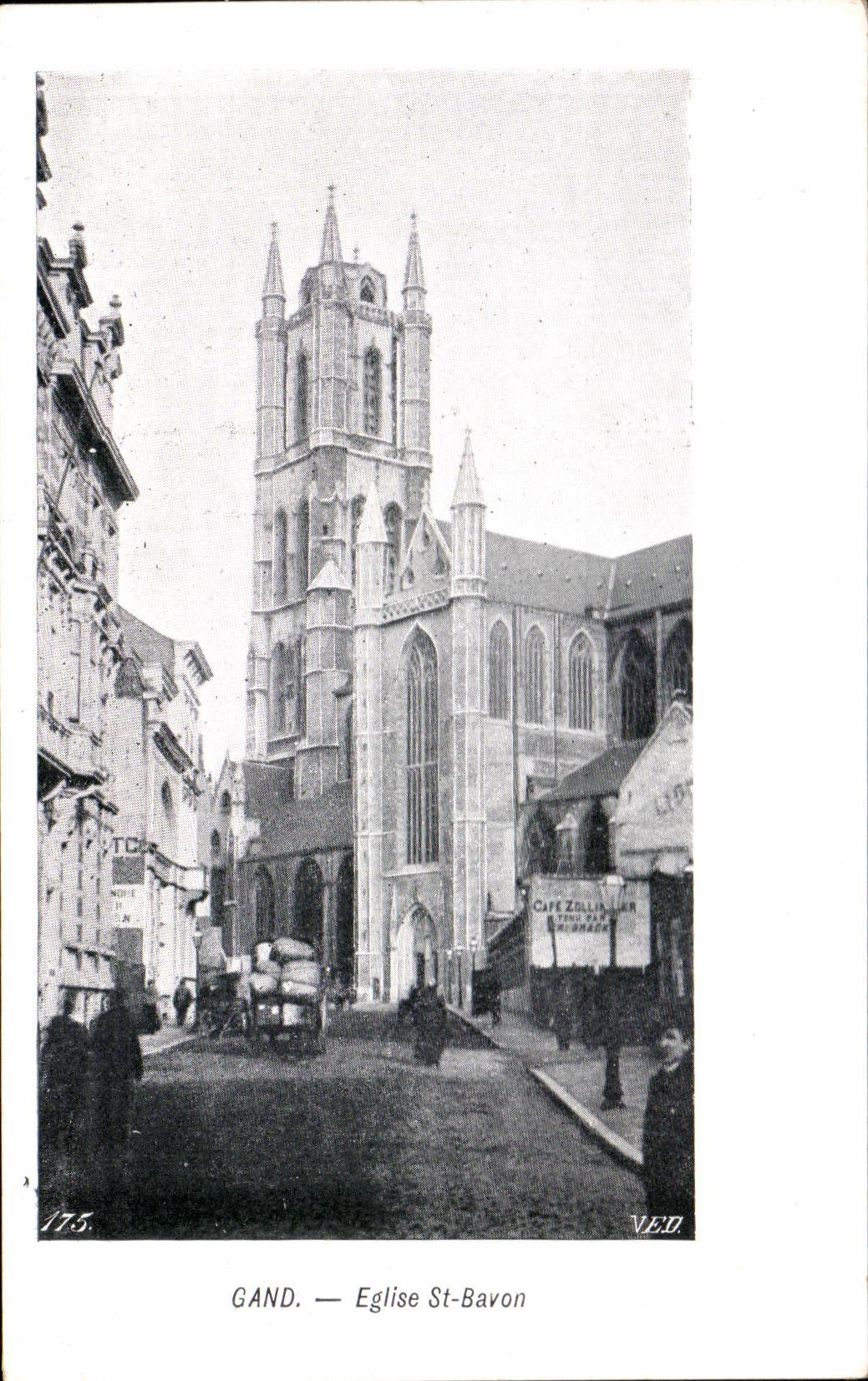CPA Gand Eglise St Bavon 
