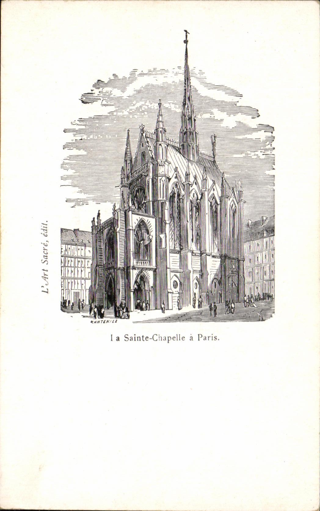 CPA Sainte Vault has Paris