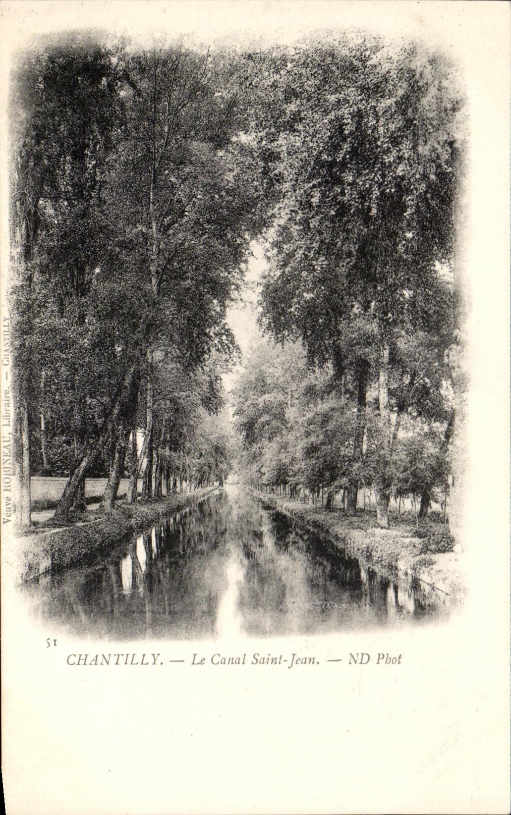 CPA Chantilly Le Canal Saint Jean