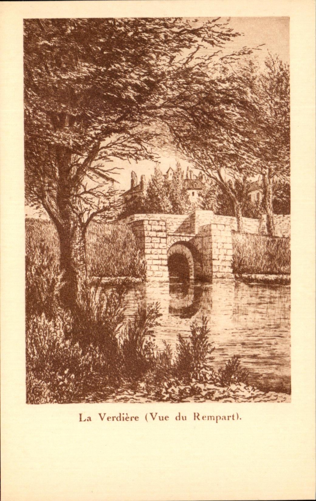 CPA Verdiere (terraplen vease) La Rochelle