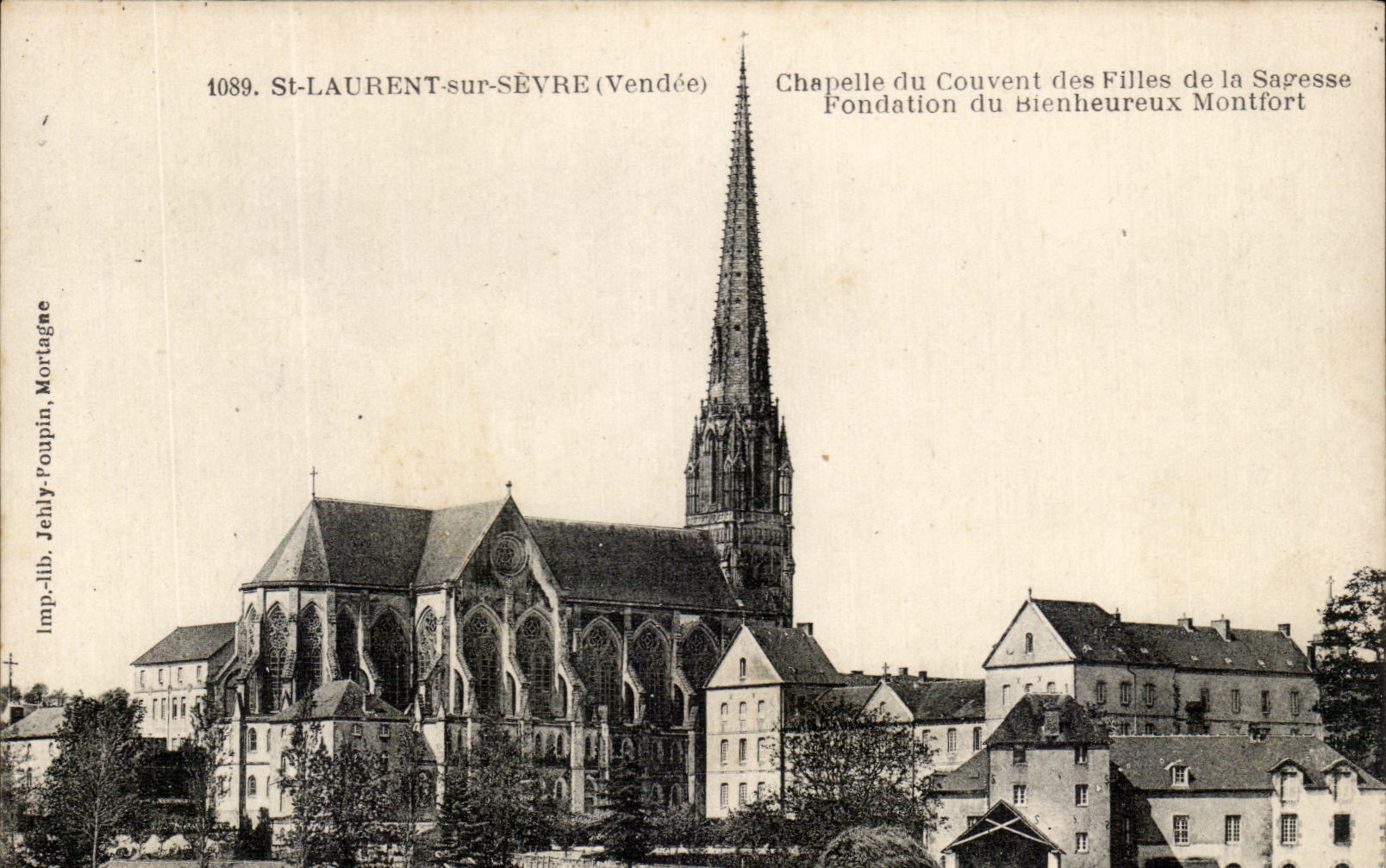 El St Lairent de CPA encendido separa la camara acorazada del convento de las muchachas de la sabiduria