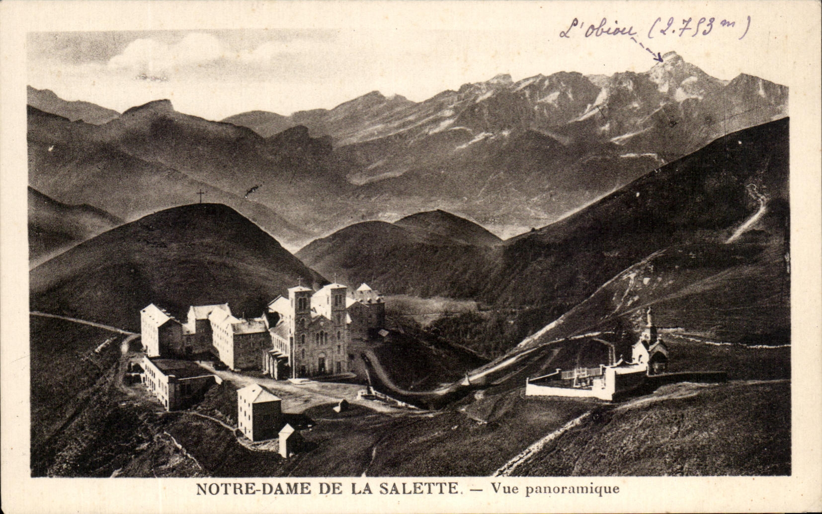 CPA Notre Dame De la Salette Vue panoramique