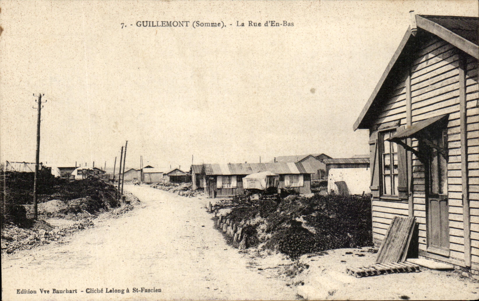 CPA Guillemont La Street of In Bottom