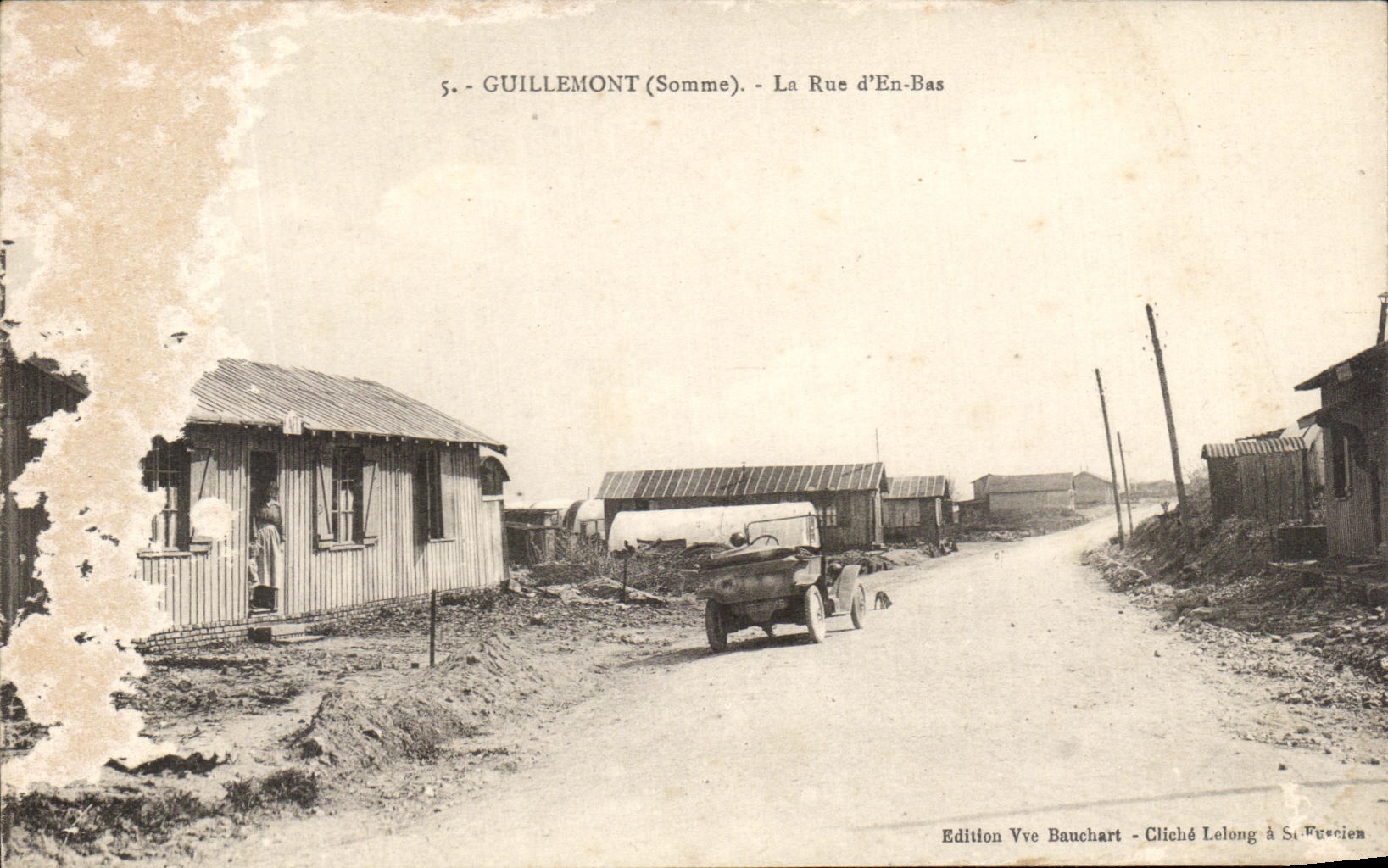 CPA Guillemont the Street Of in Bottom