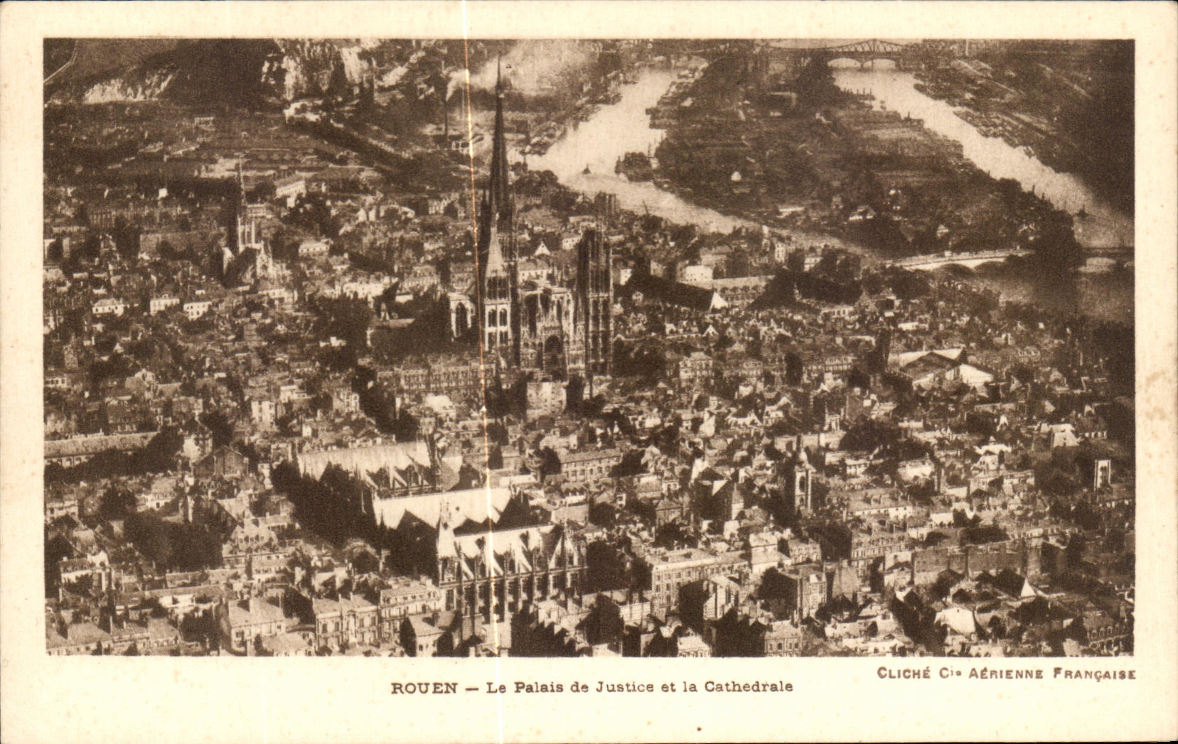 CPA Rouen Law courts Et La Cathedral