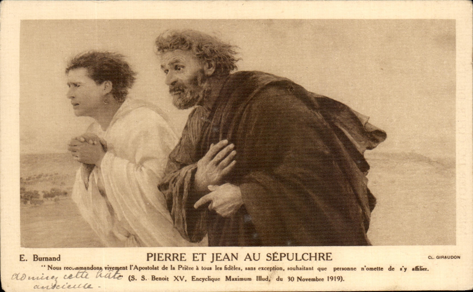 CPA Pierre Et Jean au Sepulchre