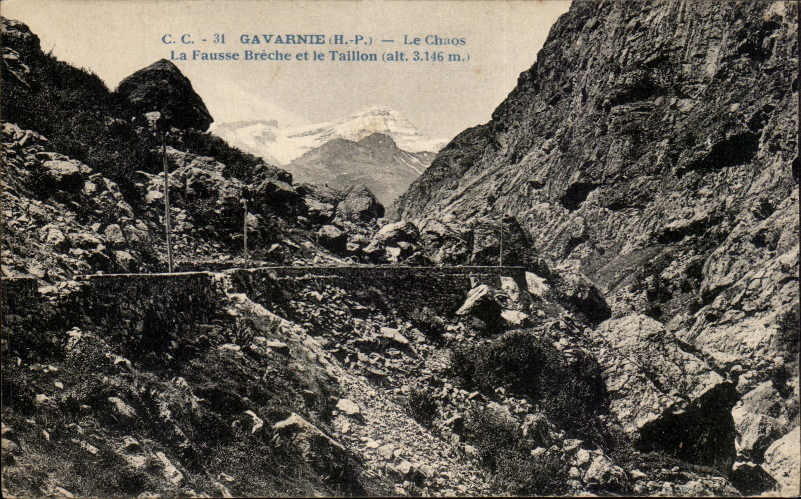 CPA Gavarnie Chaos La Distorts Breach And Taillon