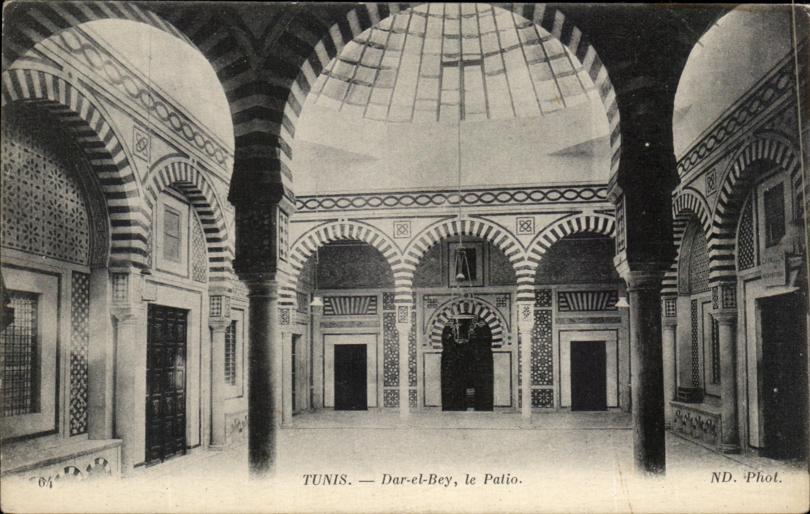 CPA Tunis Dar El Bey the Tunisia Patio