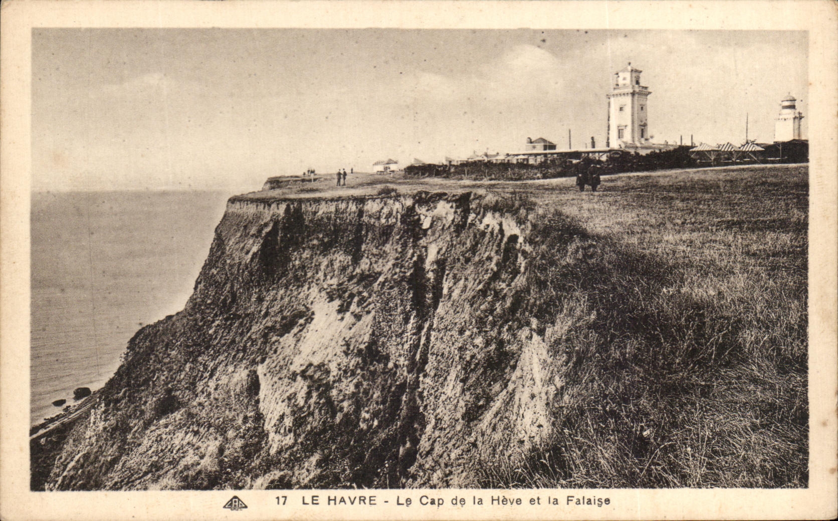 CPA Le Havre Le Cap De La Heve Et La Falaise