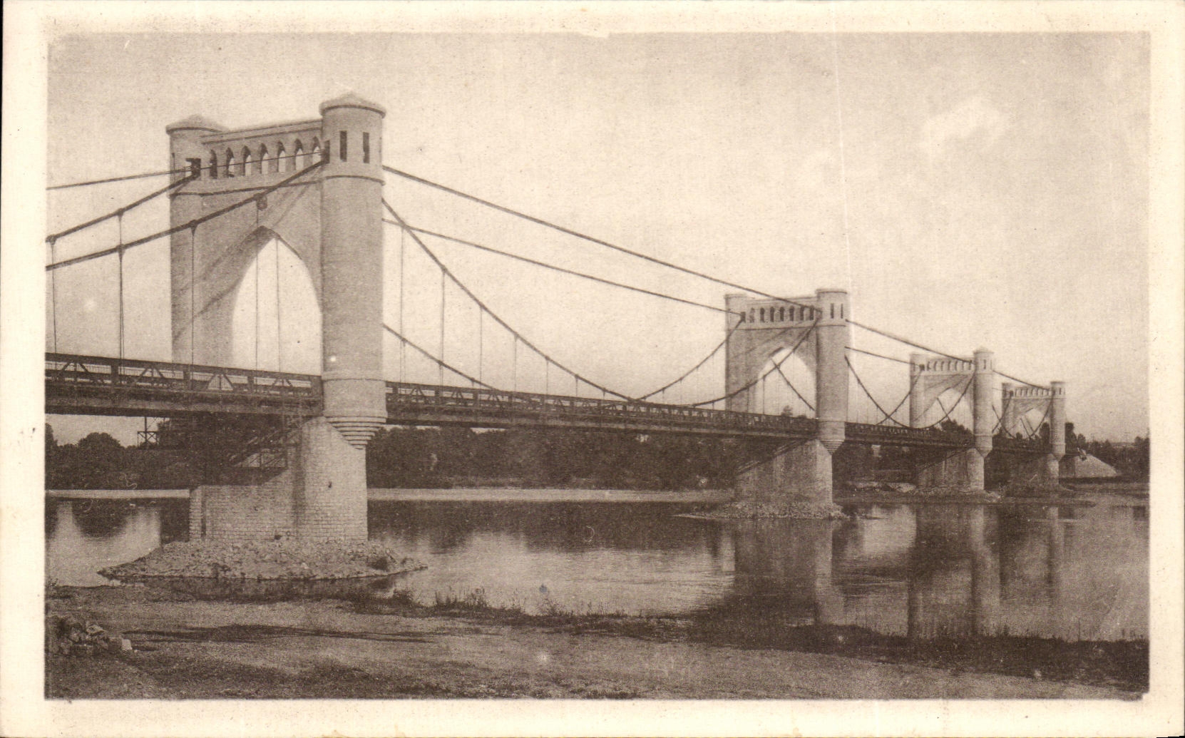 CPA Langeais Le Nouveau Pont