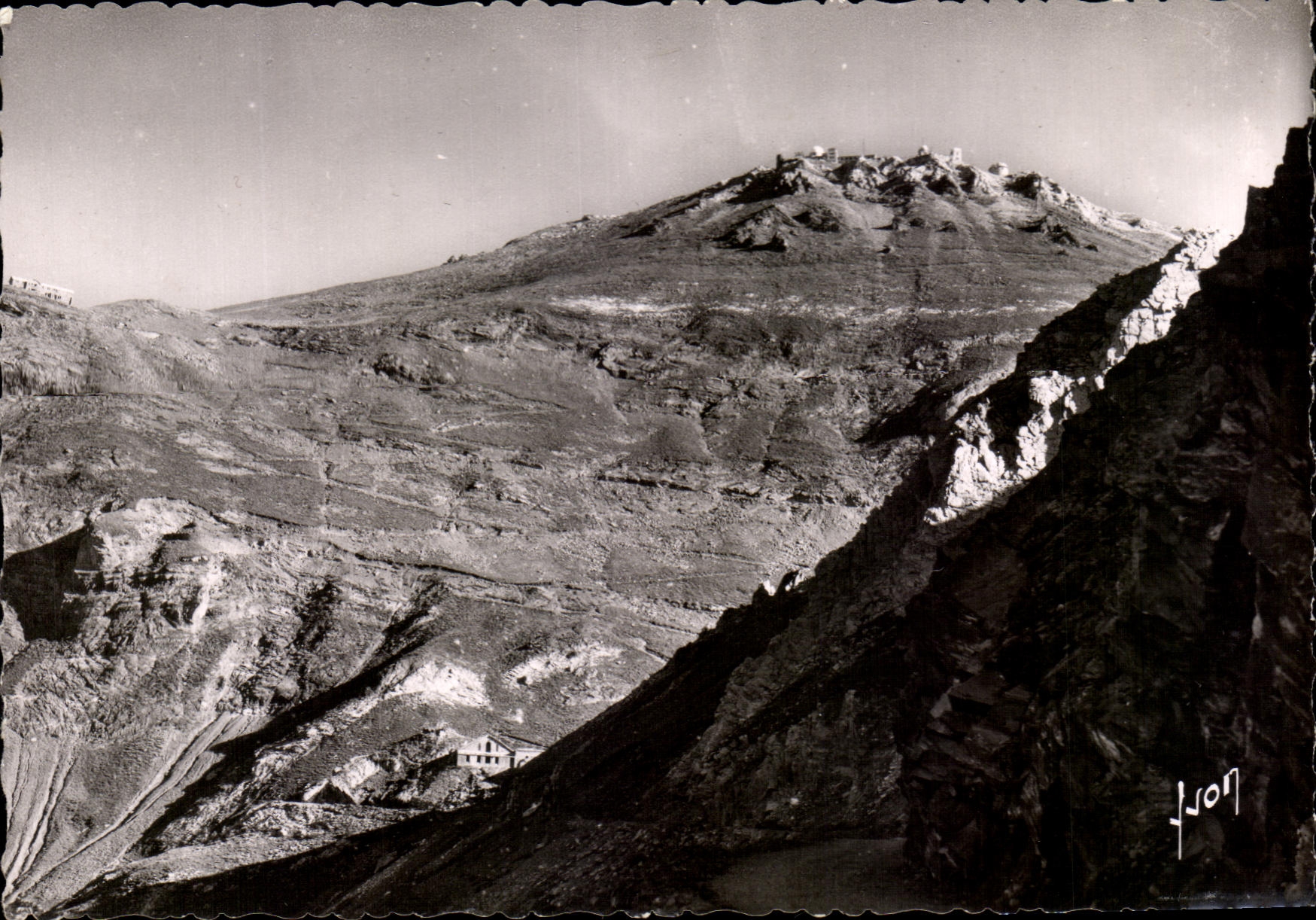 CPA Tourmalet Pic du Midi de Bigorre Dencours les Laquets et l'observatoire