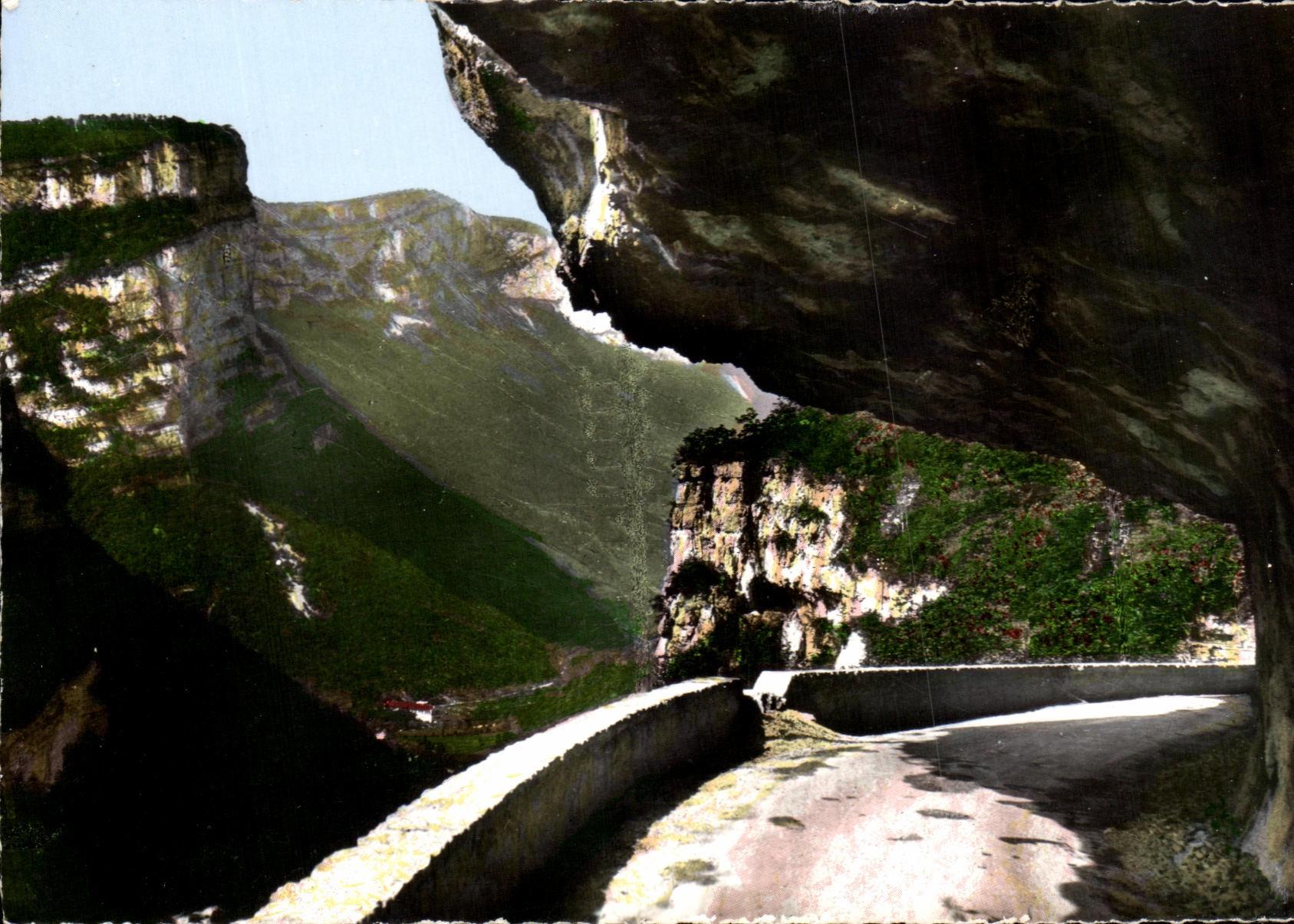 CPSM Vault in Vercors Falls of Bourne