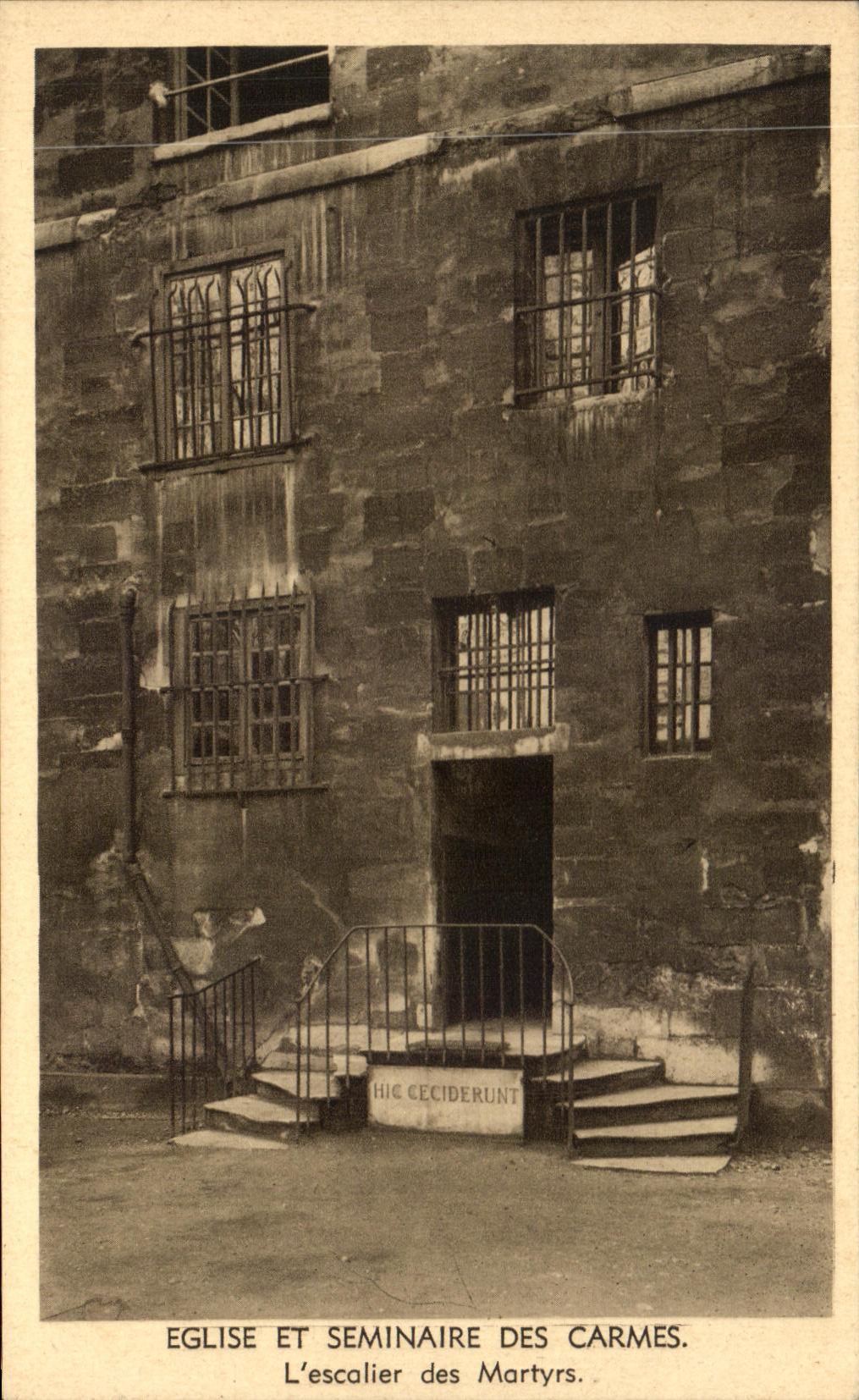 CPA Church And Seminaire de los frailes carmelitas la escalera de los martires