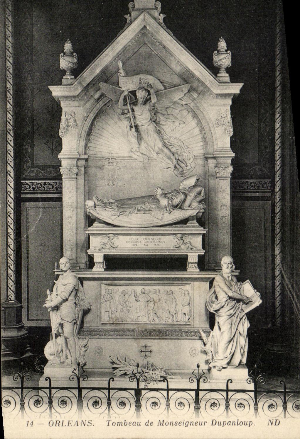 CPA Orlesans Tombeau De Monseigneur Dupanloup