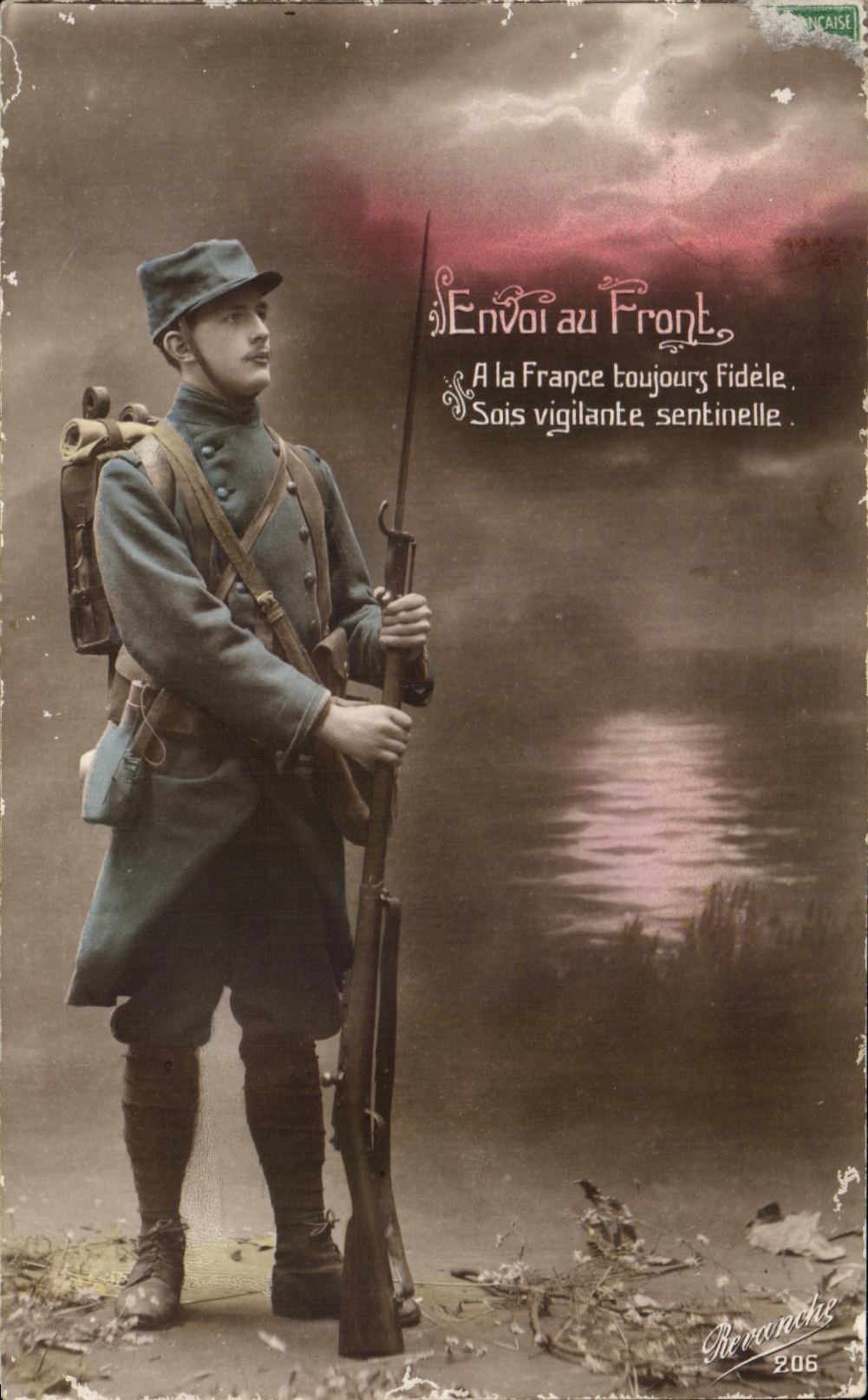 CPA Sending with the Militaria Face