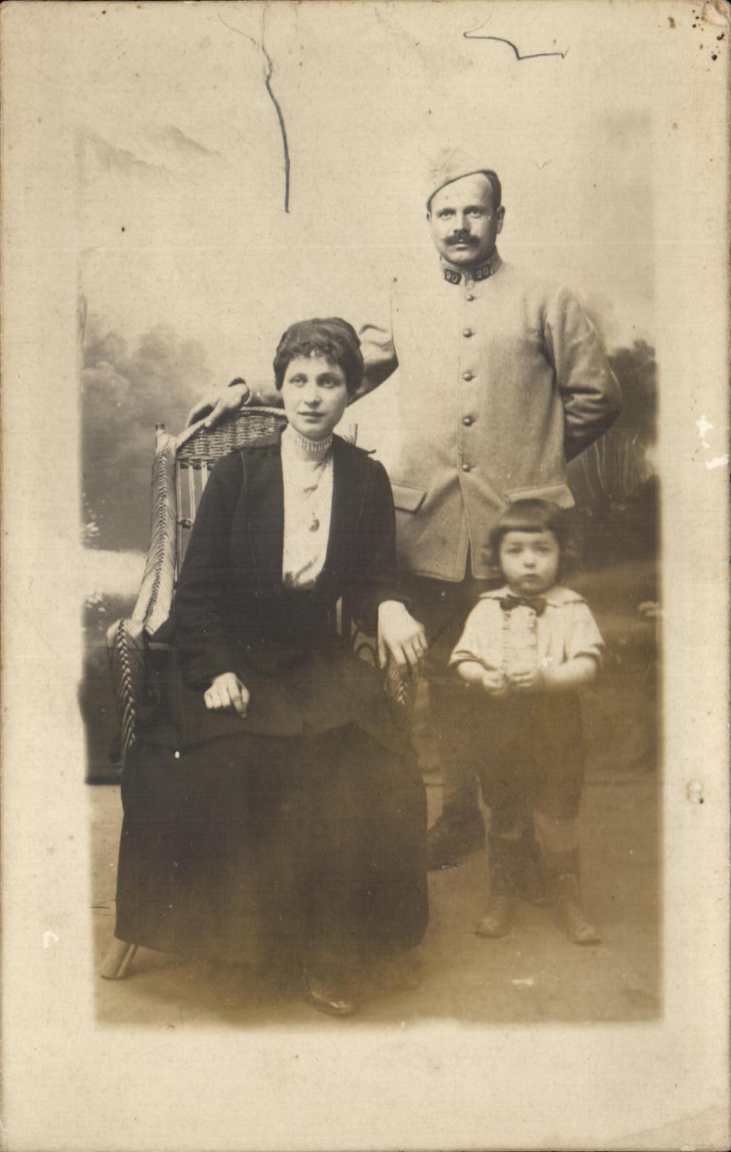 Real photo Militaria (collar n°90)