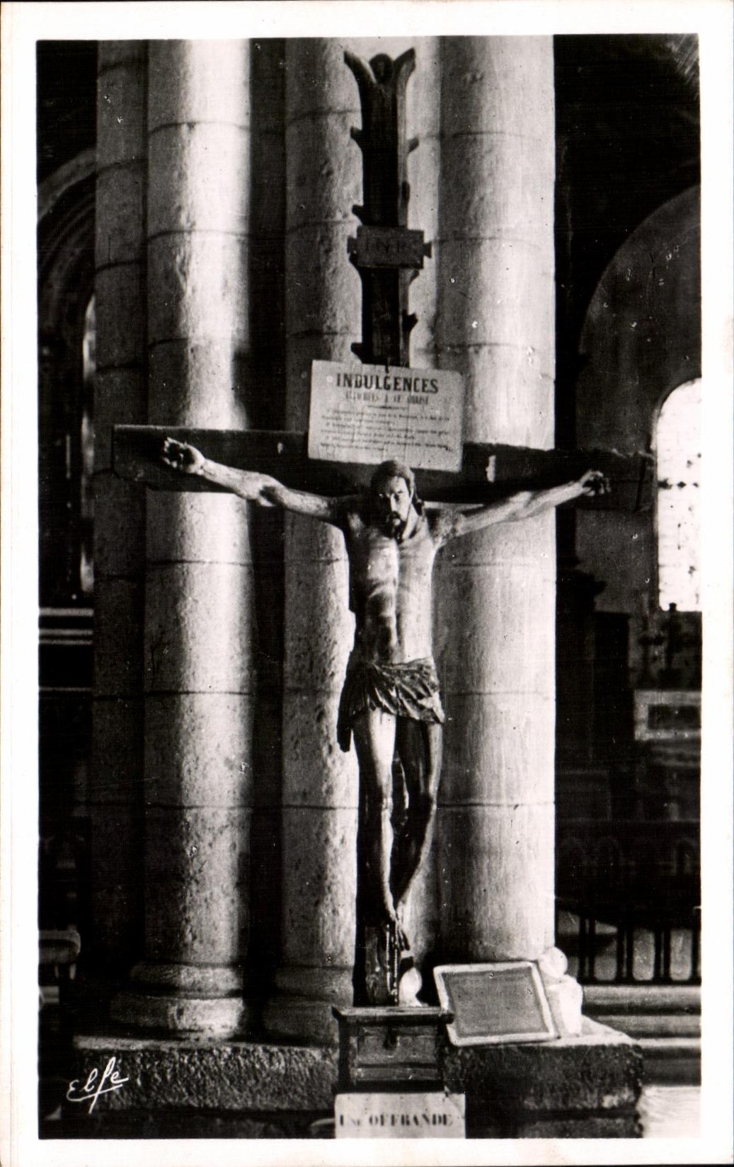 CPA Rocamadour Le Christ De La Grande Eglise