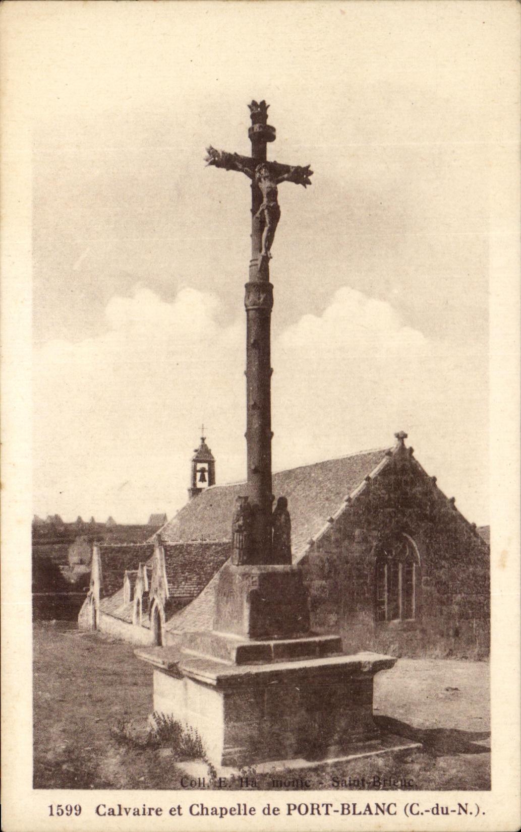 CPA Martyrdom And Chapelle Of White Port