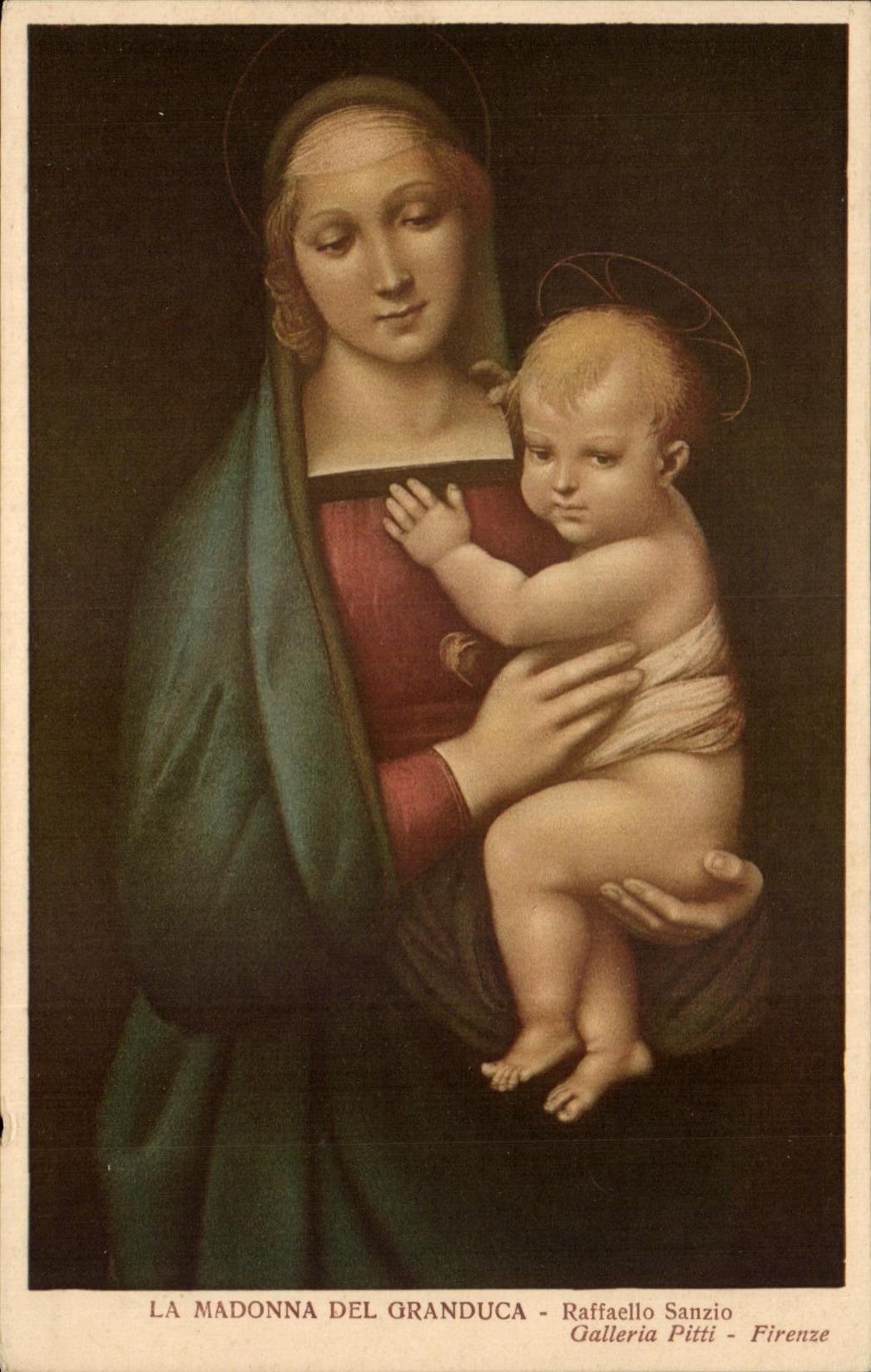 CPA the Madonna Del Granduca Raffaello Sanzio Galleria Pitti Firenze