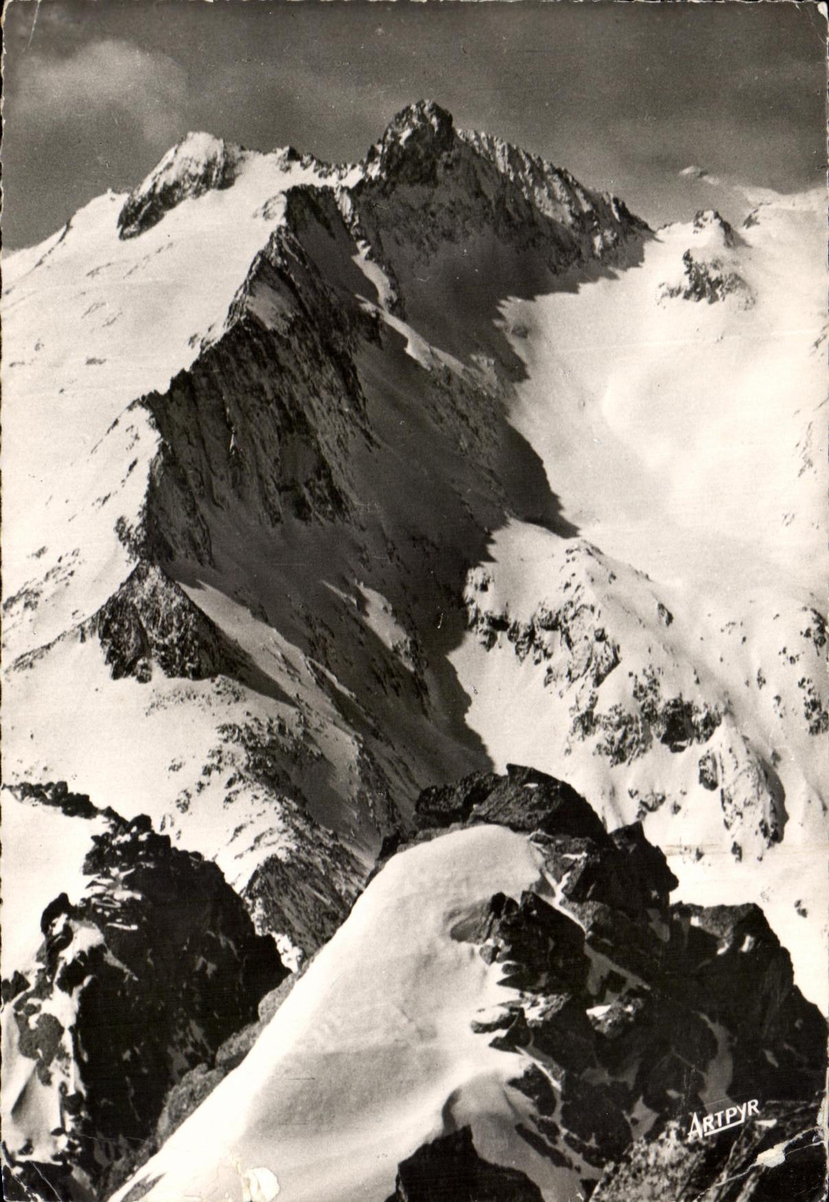 CPA Bareges dic Long vu de la Piste du Turon