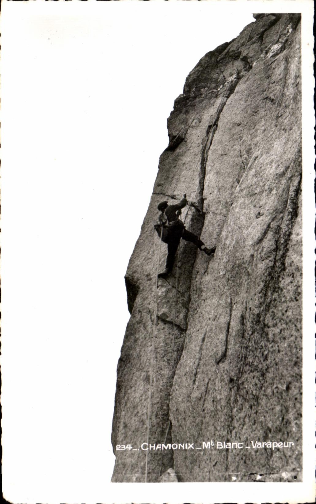 CPA Chamonix Mt Blanc Varapeur Alpinisme