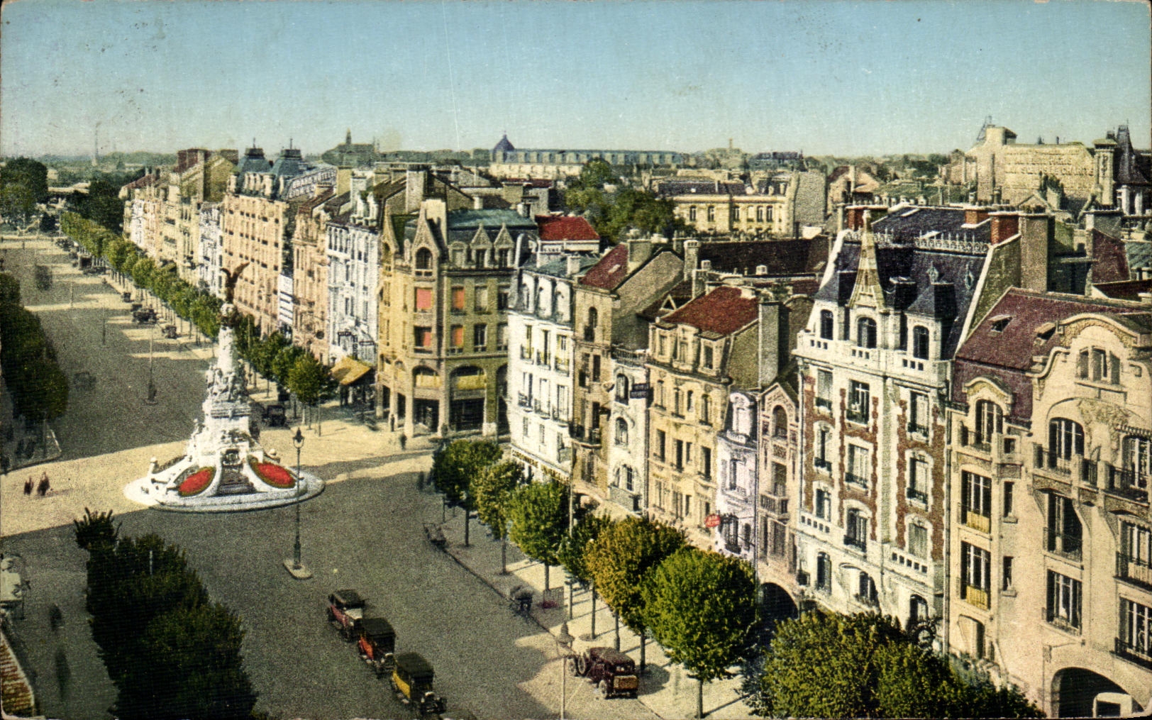 CPA Rheims Avenue Drouet d' Erion