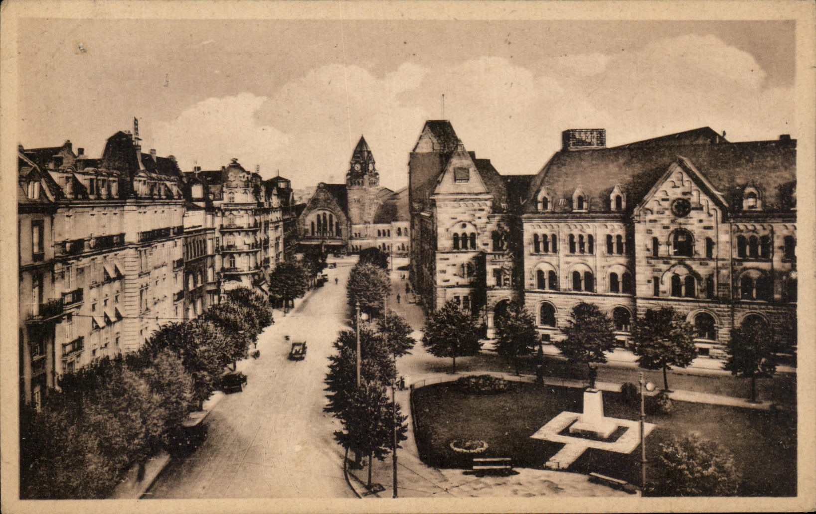 Postes del La de CPA Metz