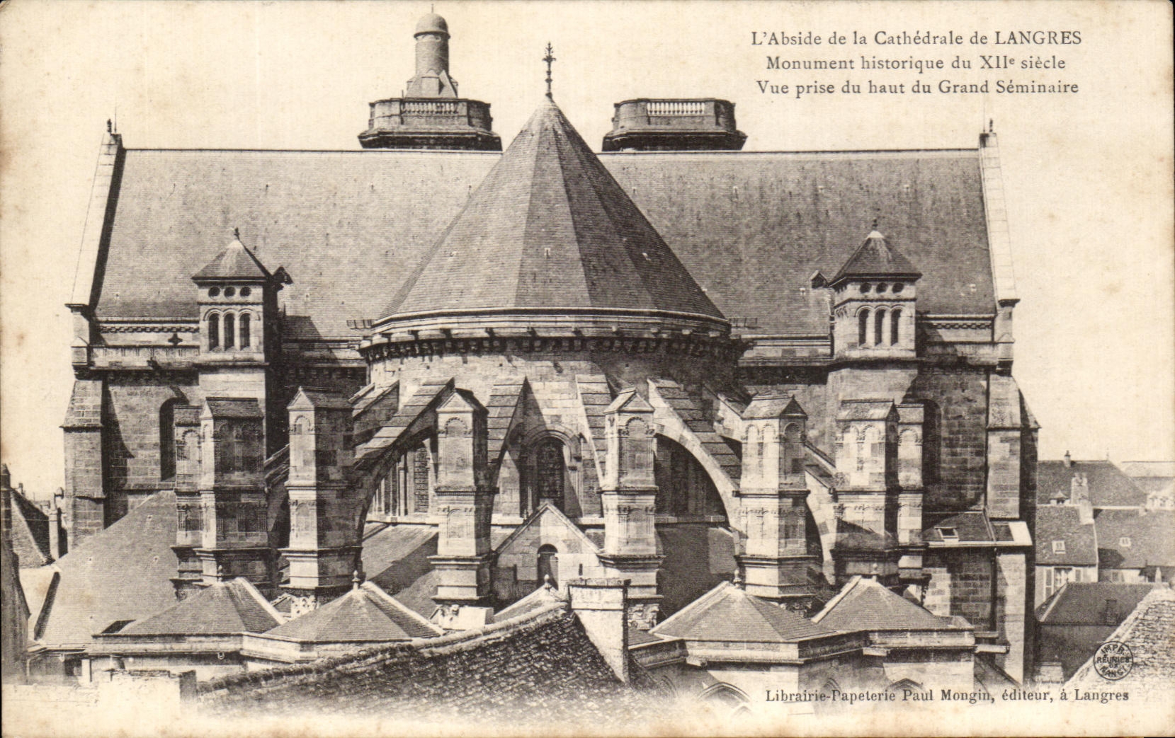 CPA Apse of the Cathedral of Langres