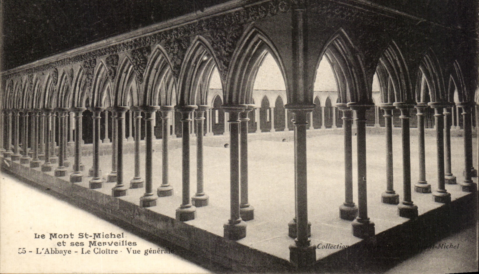 CPA Mont Saint Michel and its Wonders the Abbey