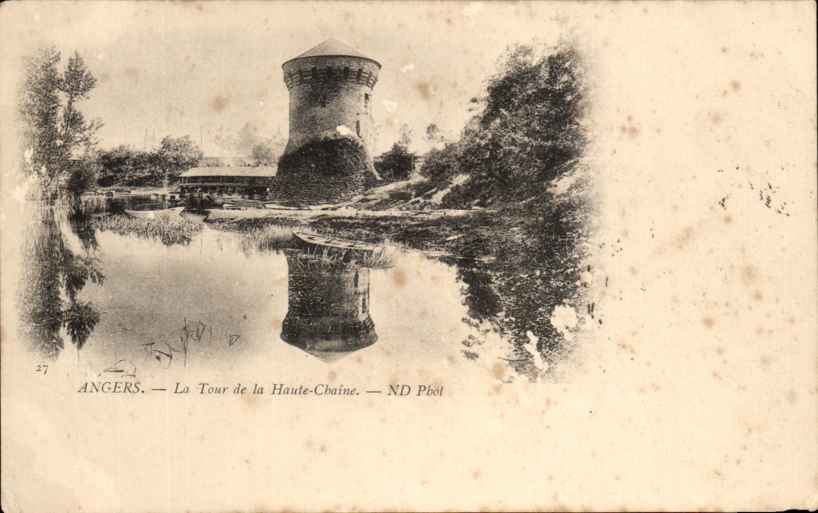 CPA Angers La Tower of the High Chain