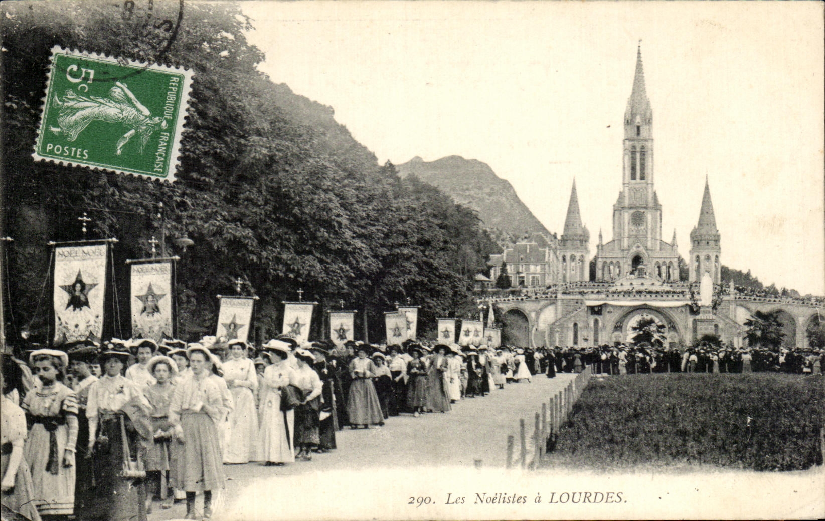 CPA Noelistes have Lourdes