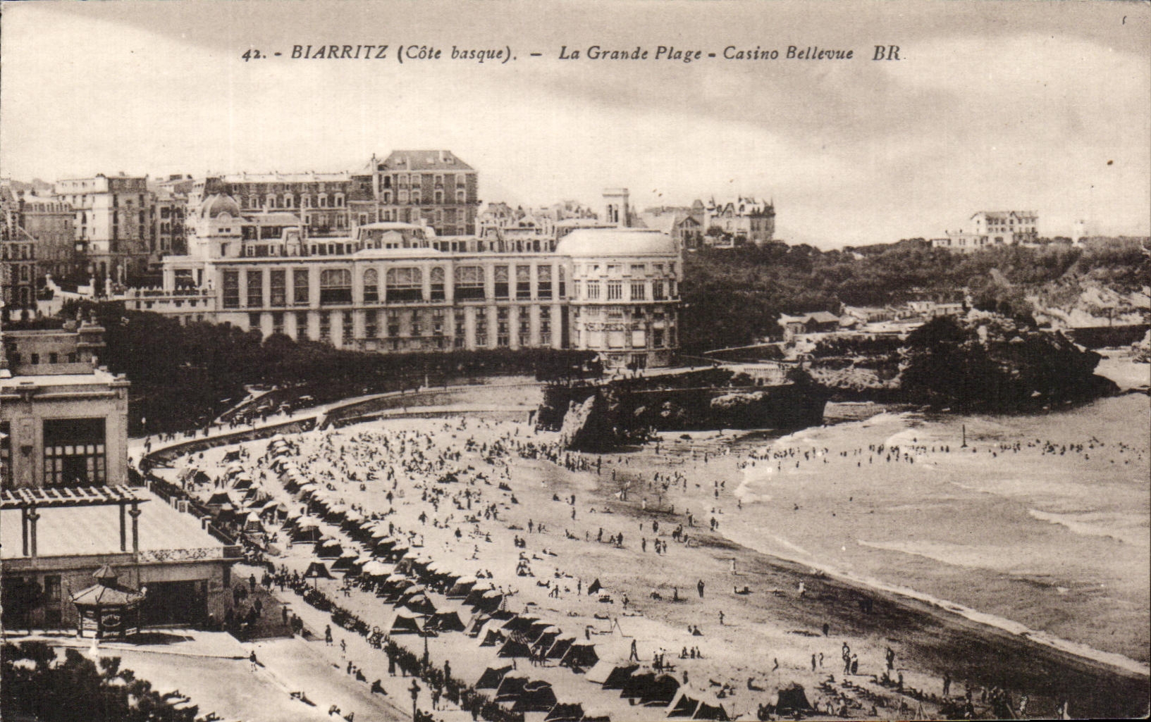 CPA Biarritz La Grande Plage Casino Bellevue