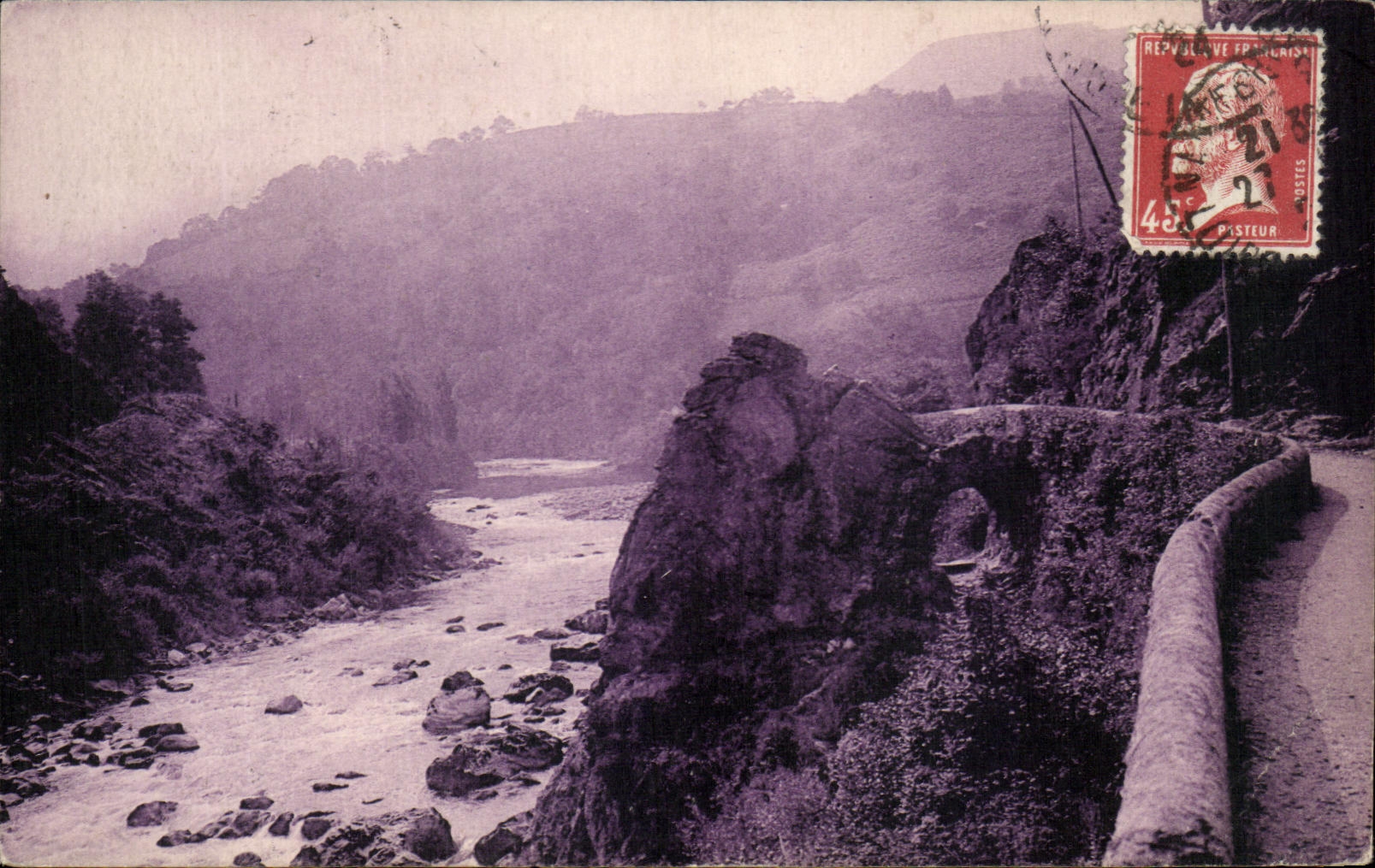 CPA Surroundings De Cambo Itkassou the Roland No