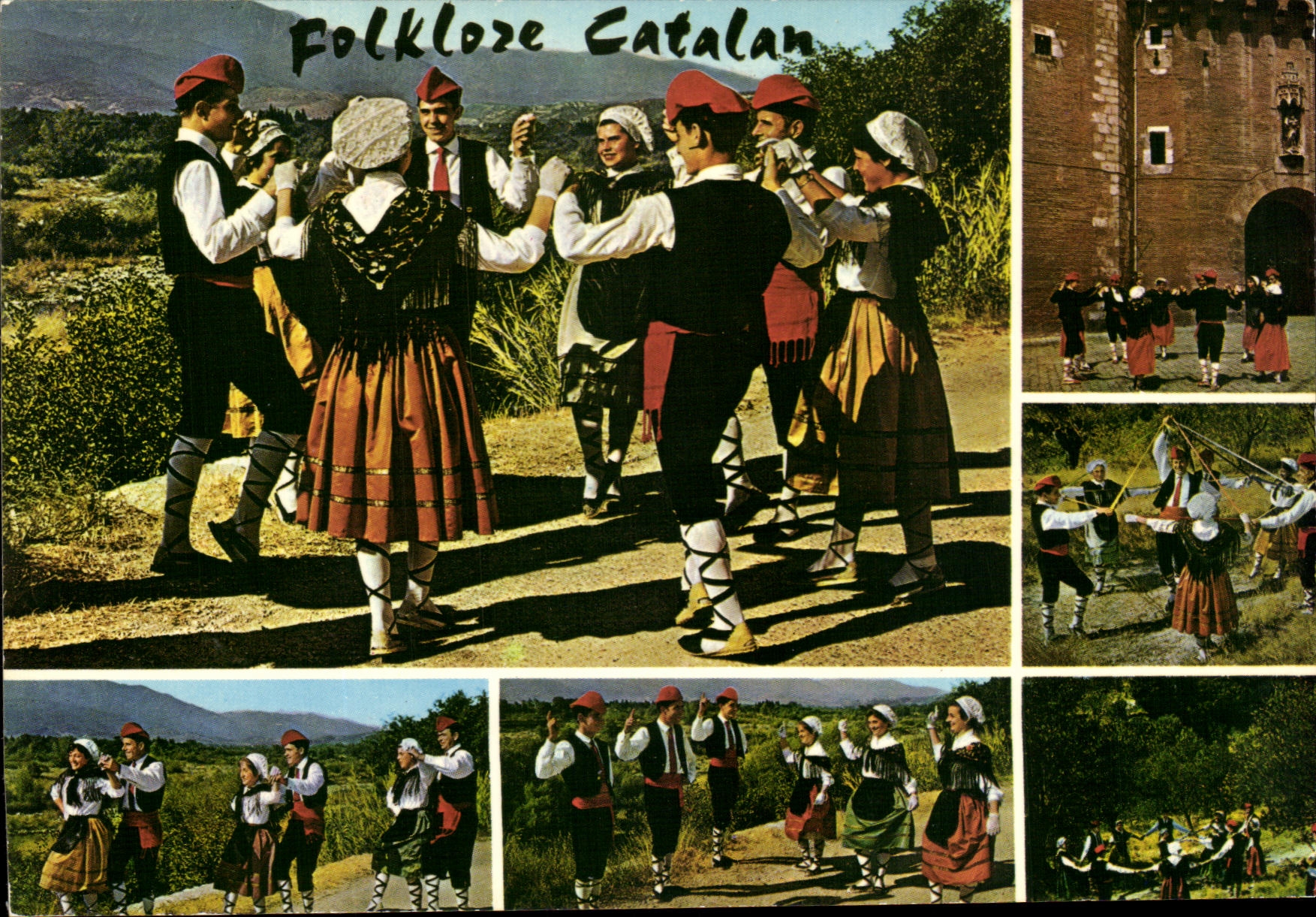 CPM Folklore Catalan La Sardana