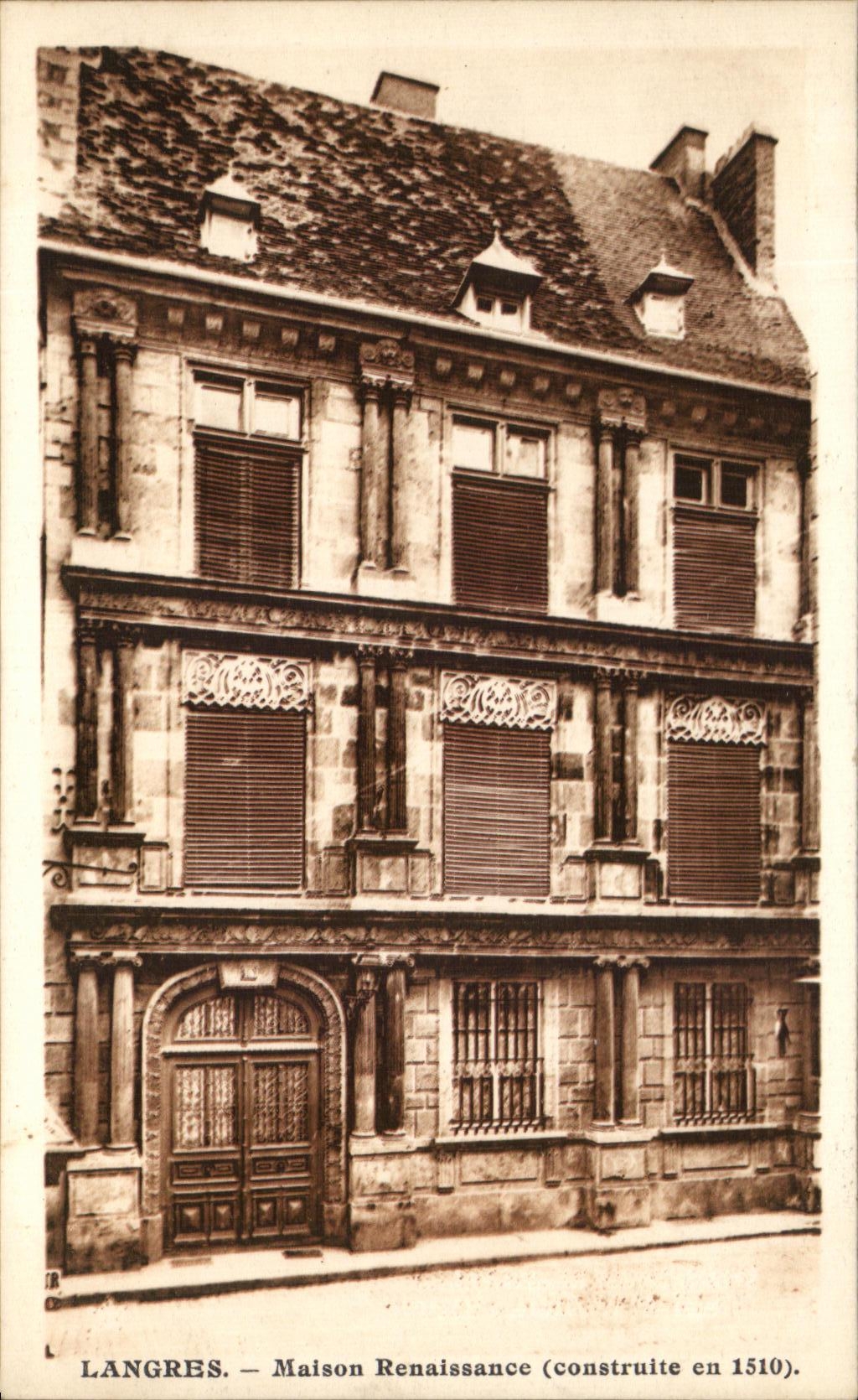 CPA Langres House Renaissance