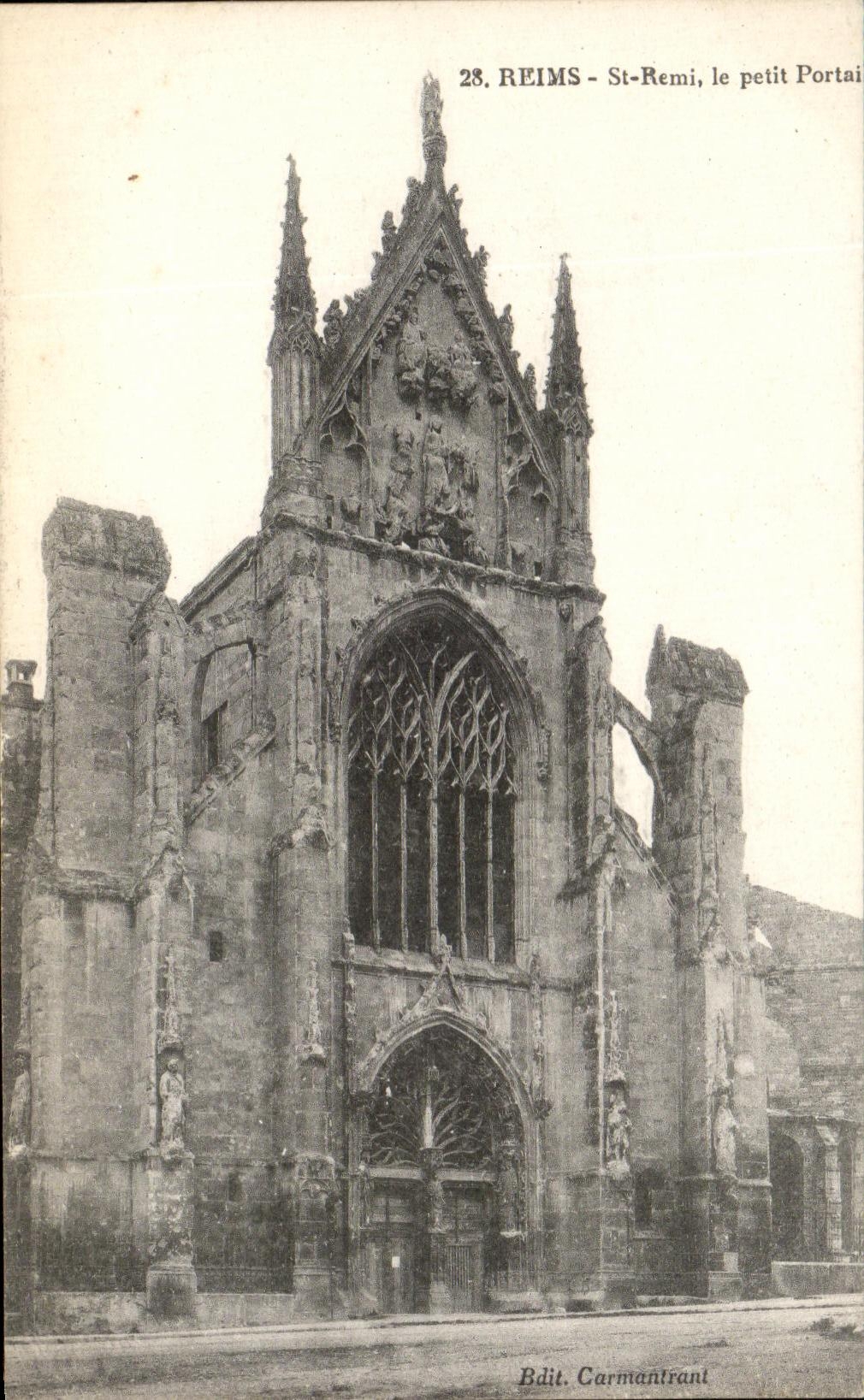 CPA Rheims St Remi the Small Gate