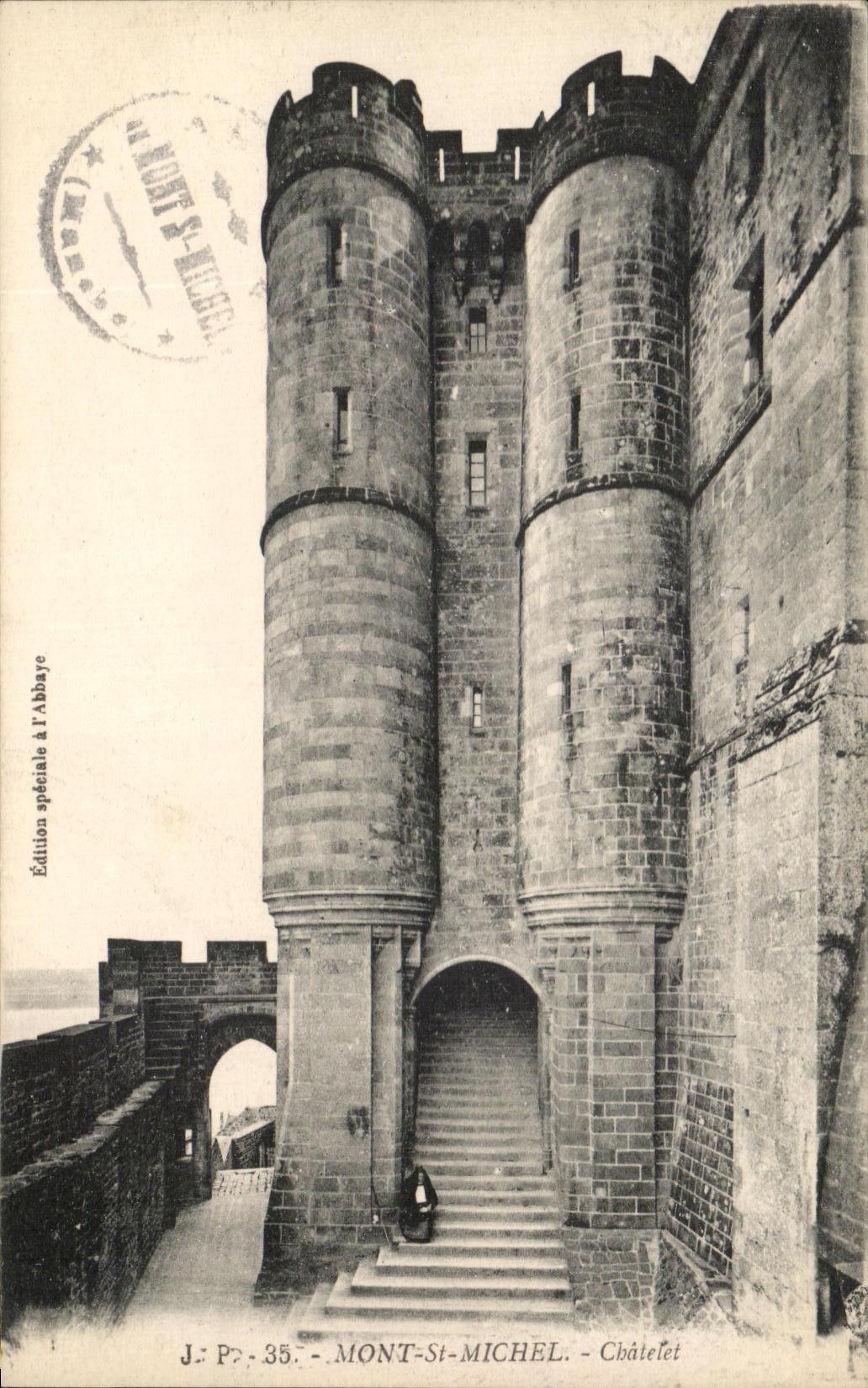 CPA Mount St Michel Chatelet