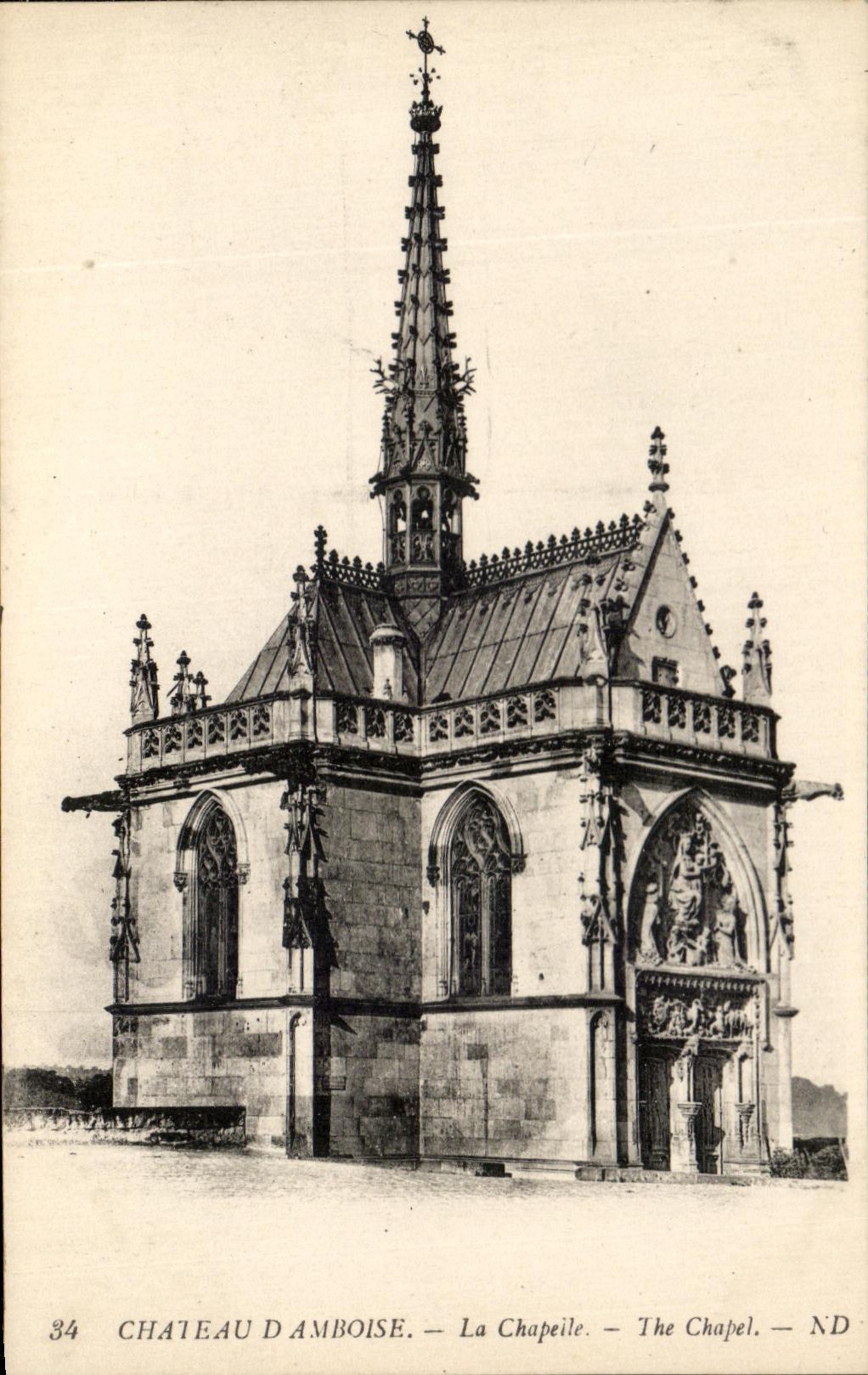 Castillo de CPA de la camara acorazada del La de Amboise