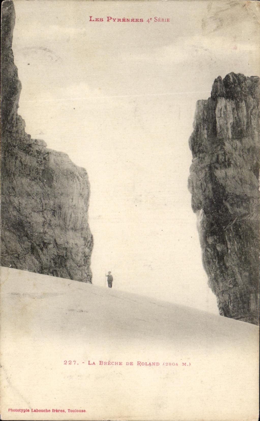 CPA La Breche De Roland