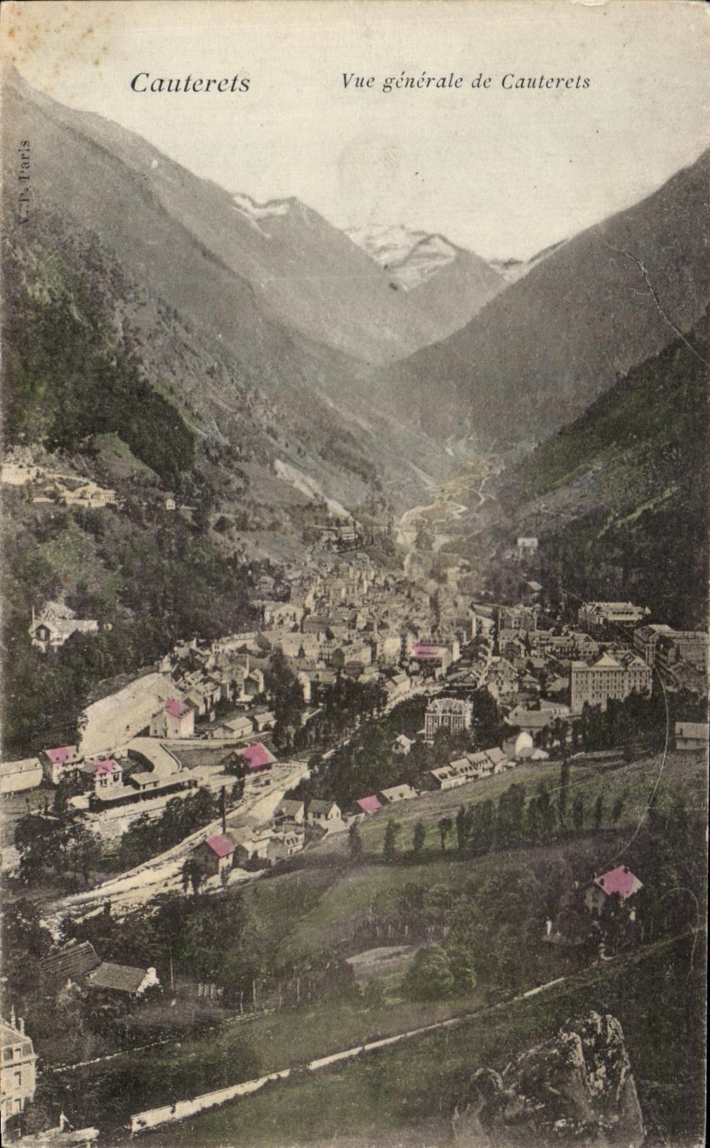 CPA Cauterets Vue Generale De Cauterets