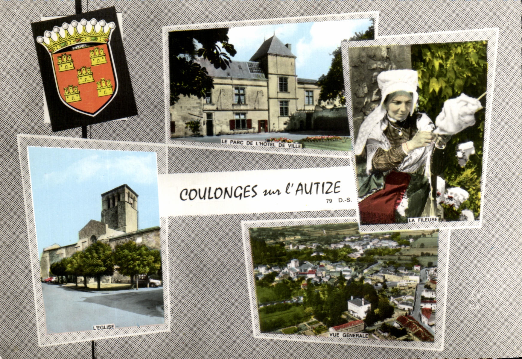 MODERN CARD Coulonges on Autize