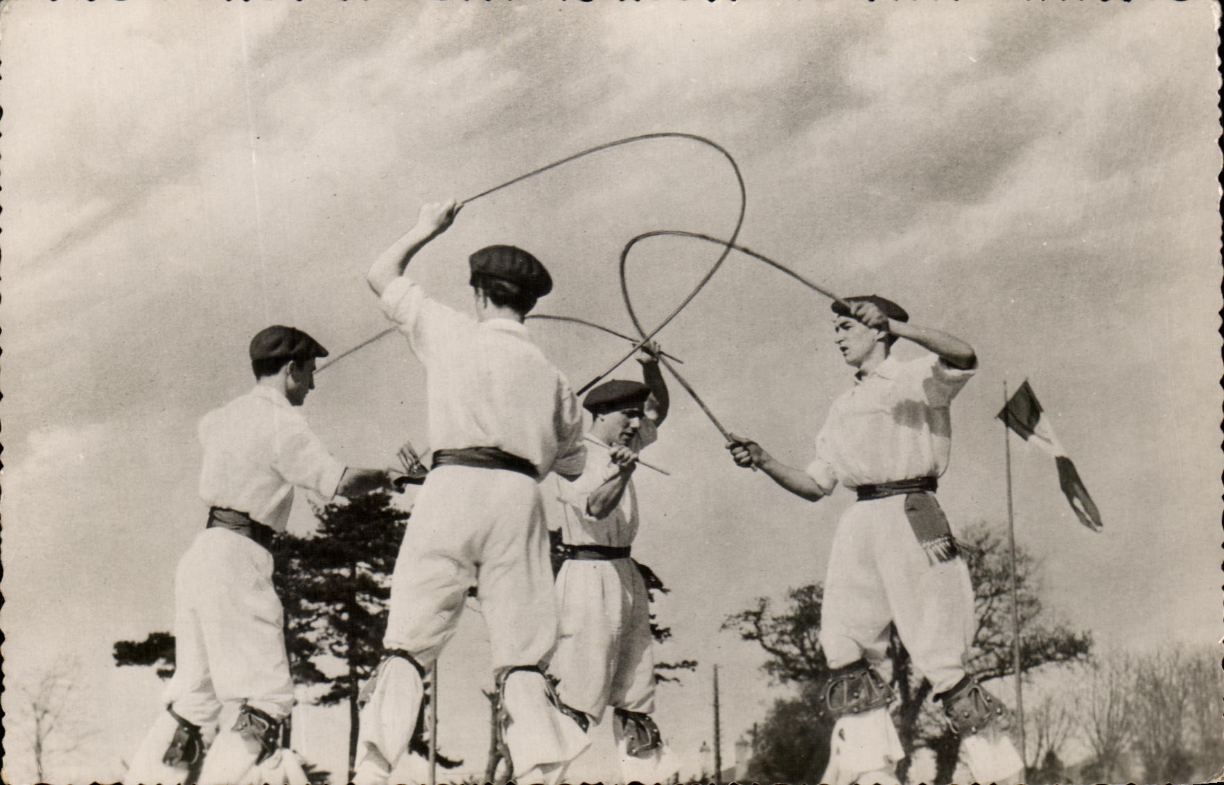 CPSM Provinces of France Dances Basques
