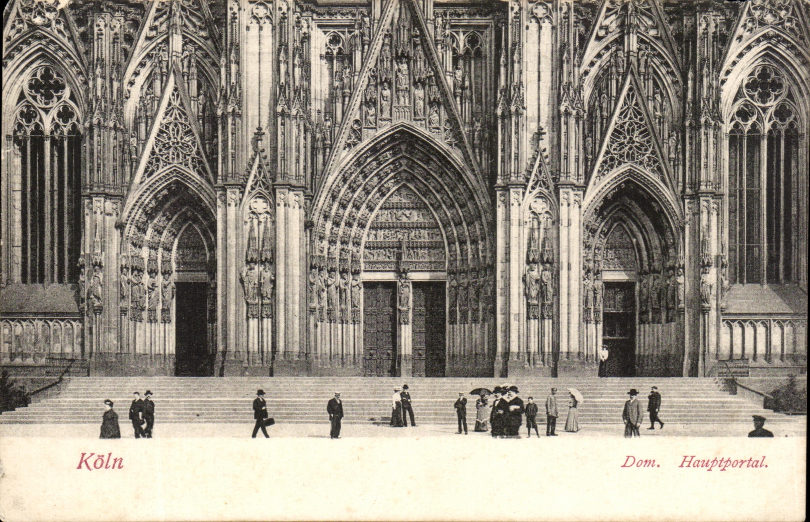 CPA Koln dom Hauptportal