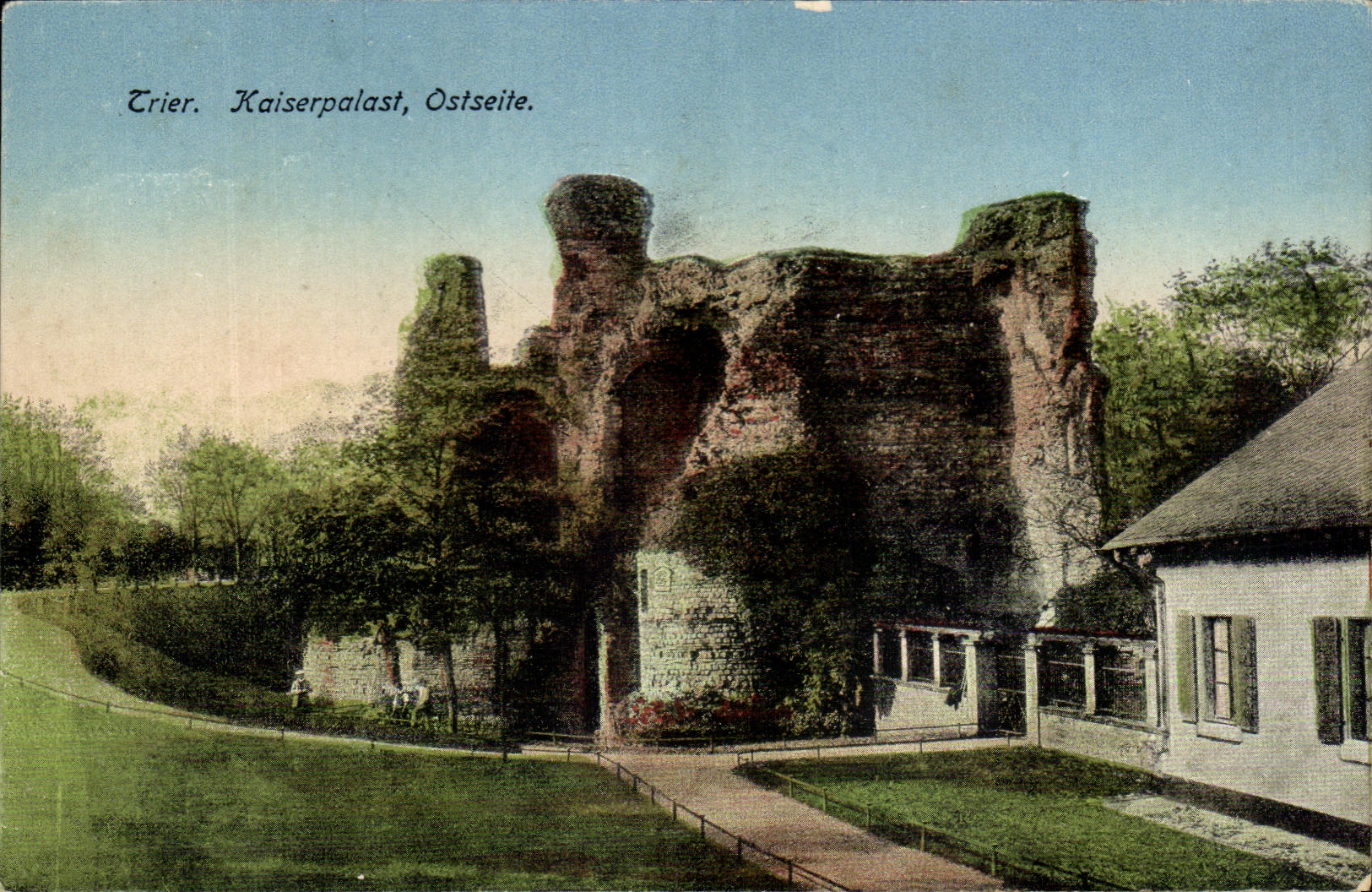 CPA Trier Kaisepalast Ostseite