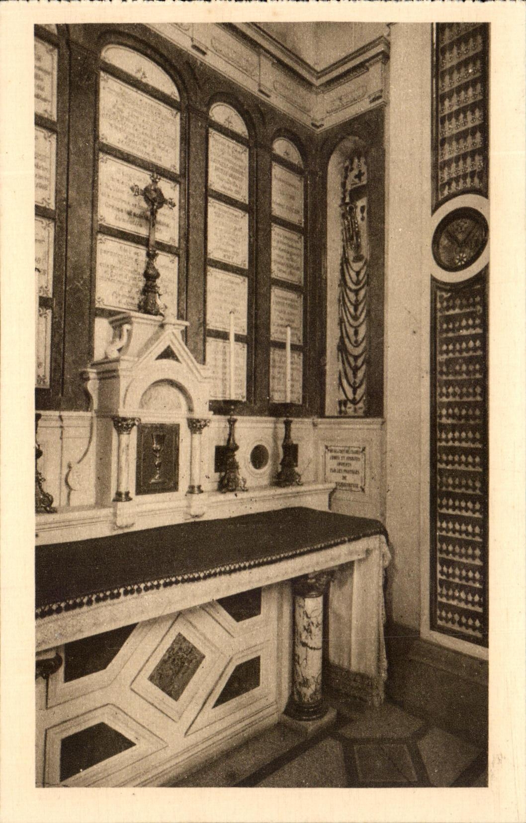 CPA La Chapelle Of the Carmelite nuns De Lisieux One Of the Furnace bridges