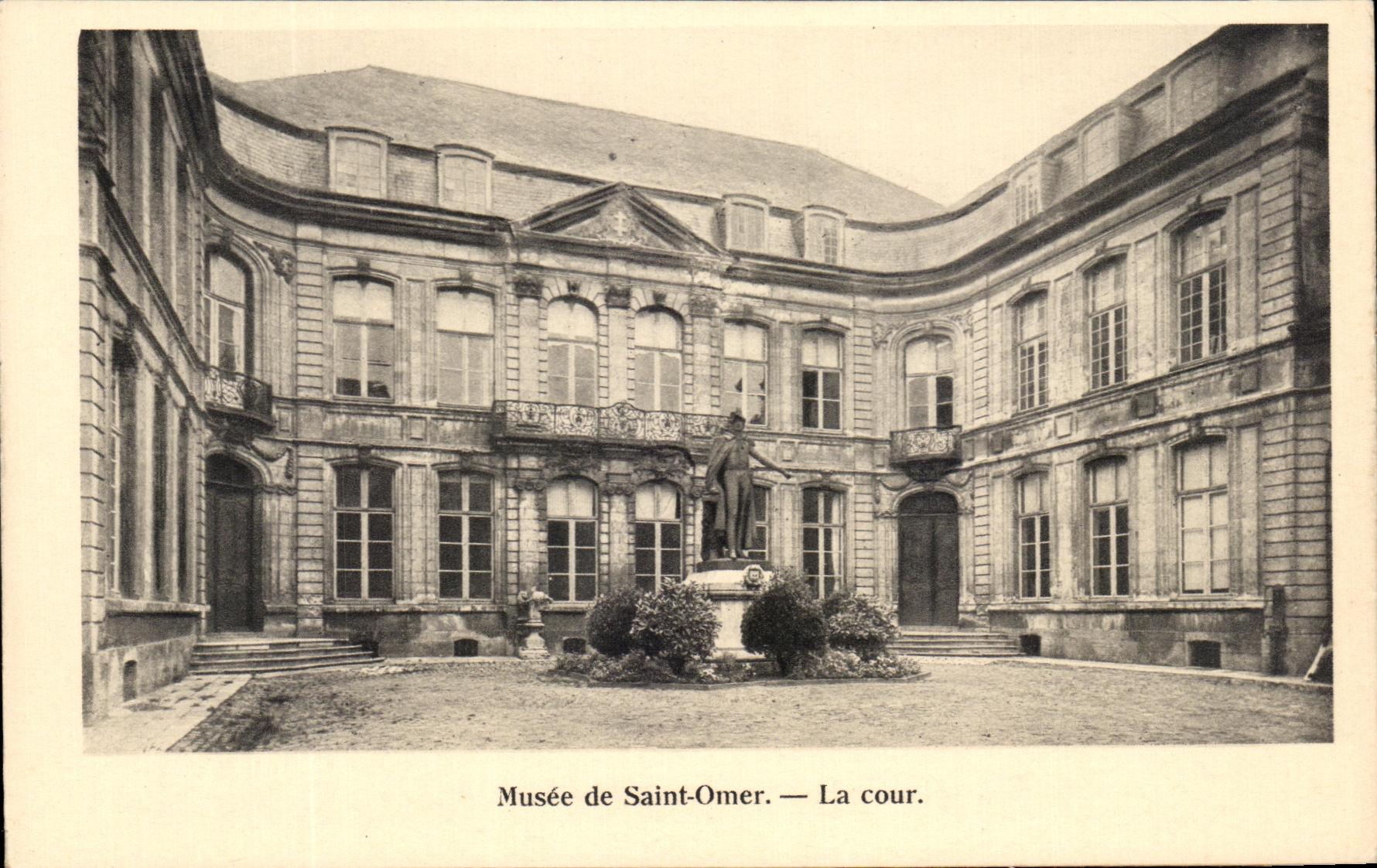 CPA Museum Of Saint Omer La Court