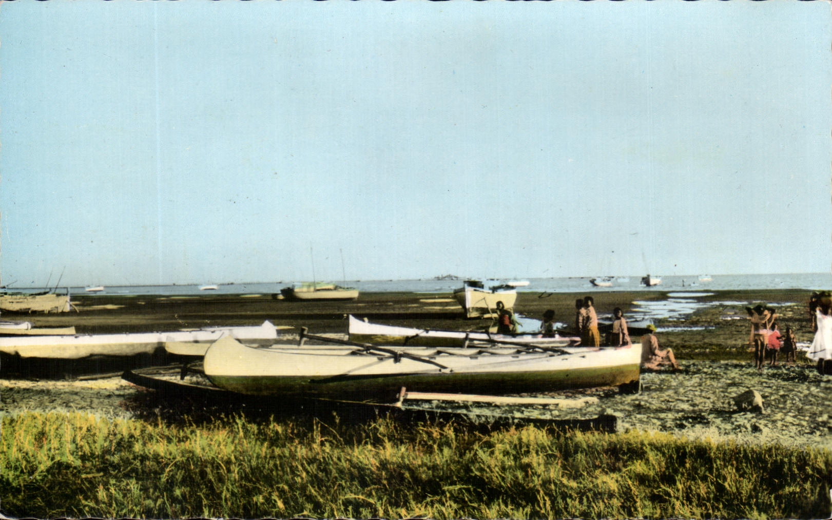 CPSM Madagascar Tulear Dugouts