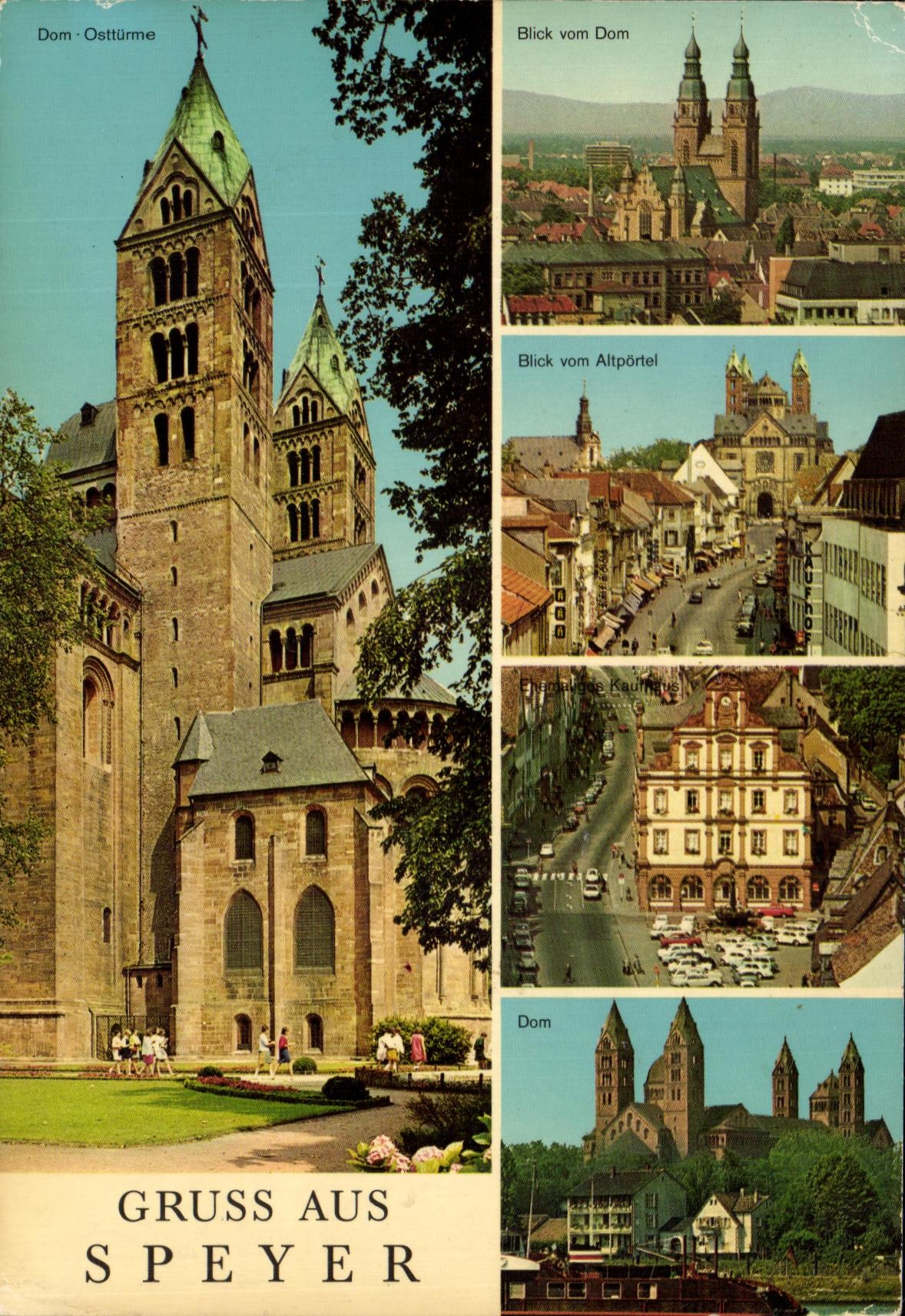 MODERN CARD Gruss Aus Speyer