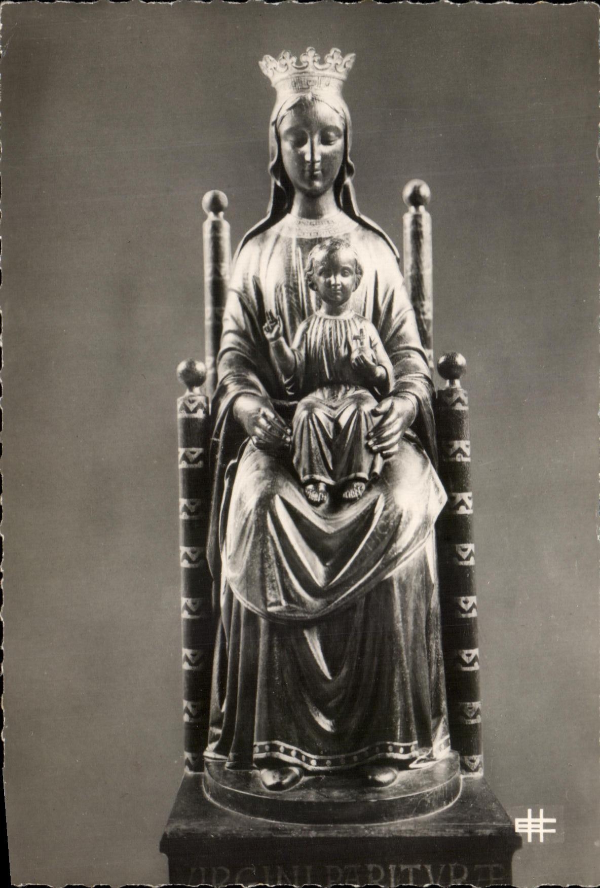 CPSM Cathedral Of Chartres Notre Dame Of Under Ground